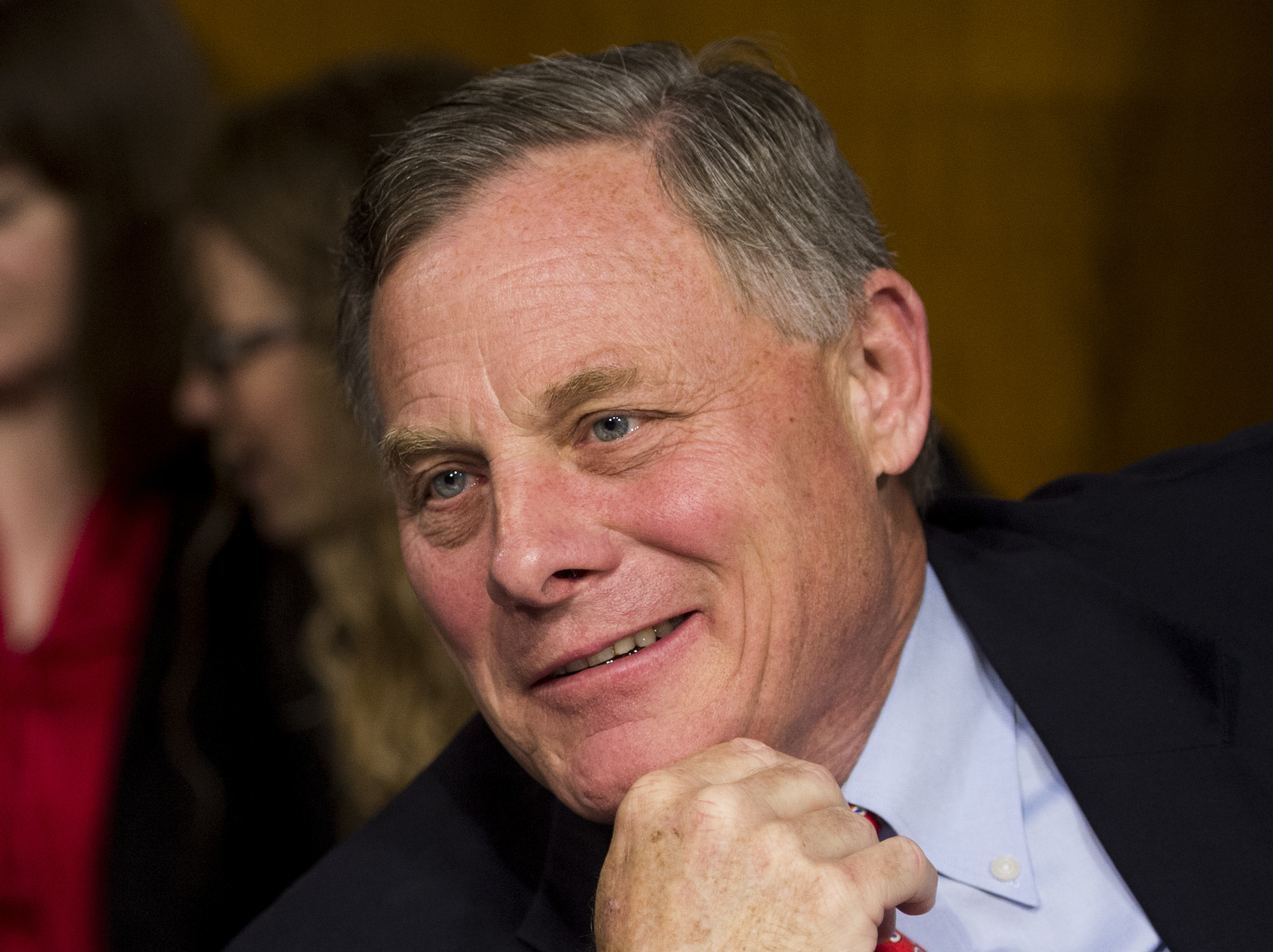 Senator Richard Burr, R-N.C., at the Senate hearing on Veteran Affairs, May 15, 2014. (Bill Clark—CQ Roll Call/Getty Images)