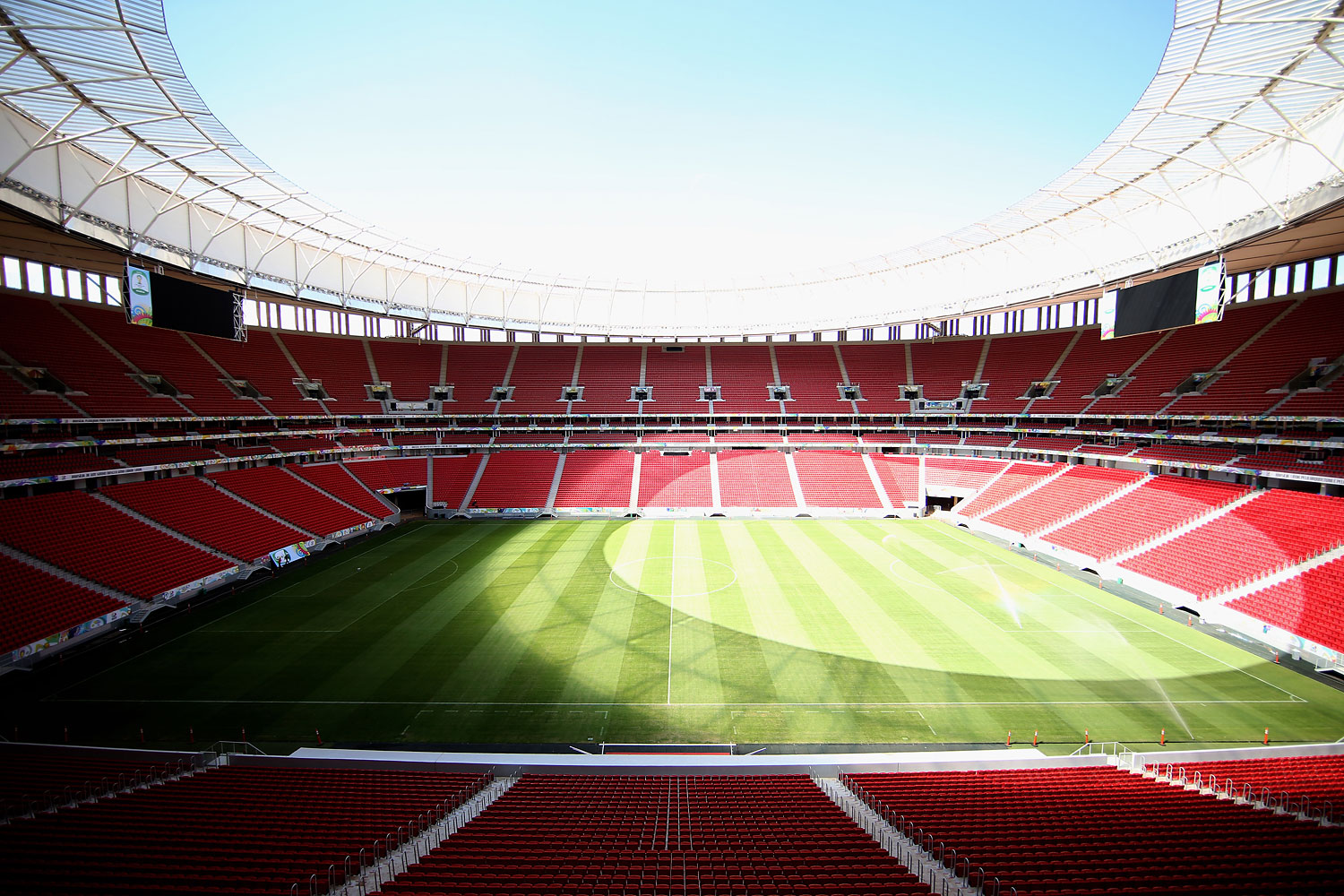 The Estadio Mane Garrincha stadium in Brasilia, Brazil. (Friedemann Vogel— FIFA/Getty Images)