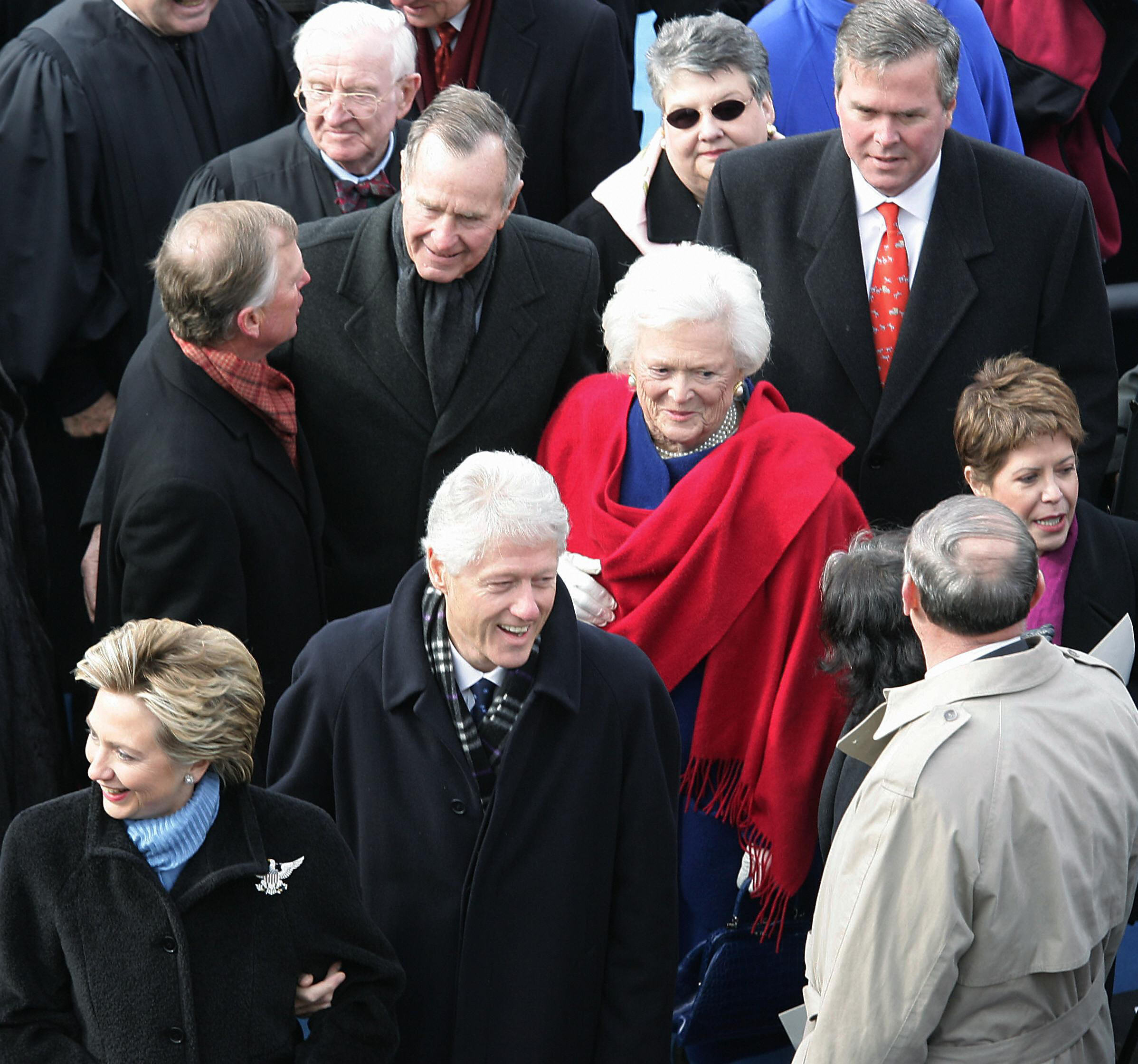 2005 inaugural ceremonies at the U.S. Capitol in Washington, D.C. (DON EMMERT—AFP/Getty Images)