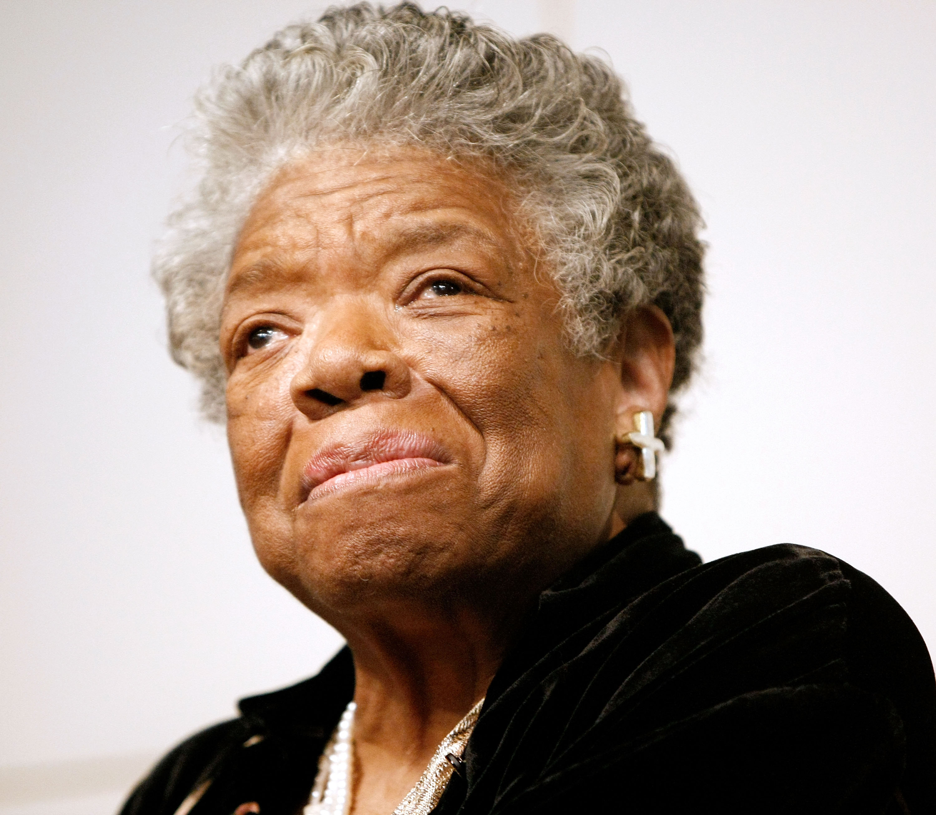 Poet and Author Maya Angelou signs copies of "Maya Angelou: Letter to My Daughter" at Barnes &amp; Noble in Union Square on October 30, 2008 in New York City. (Jemal Countess--WireImage)