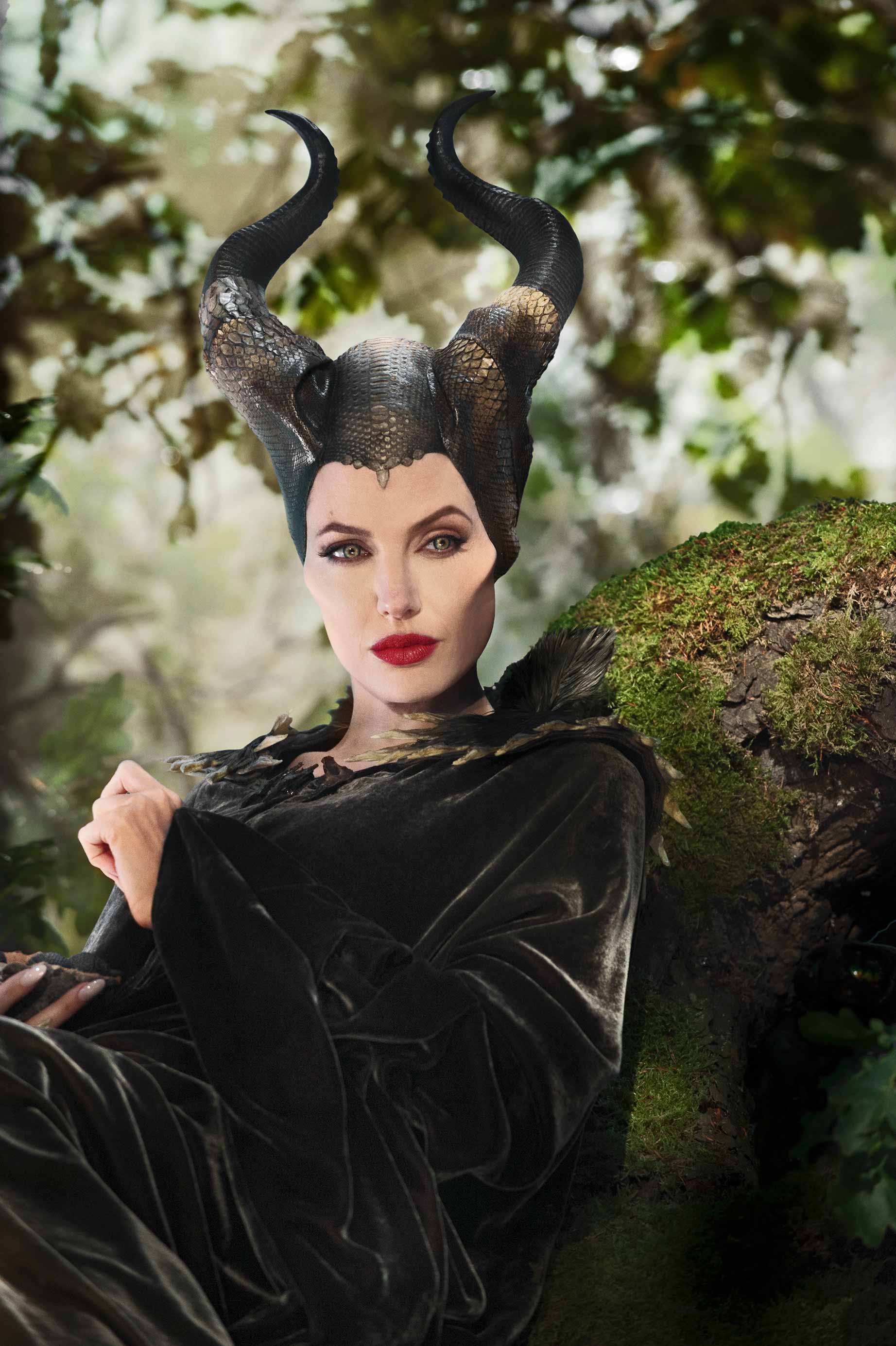 Angelina Jolie Maleficent Disney Portrait 2014