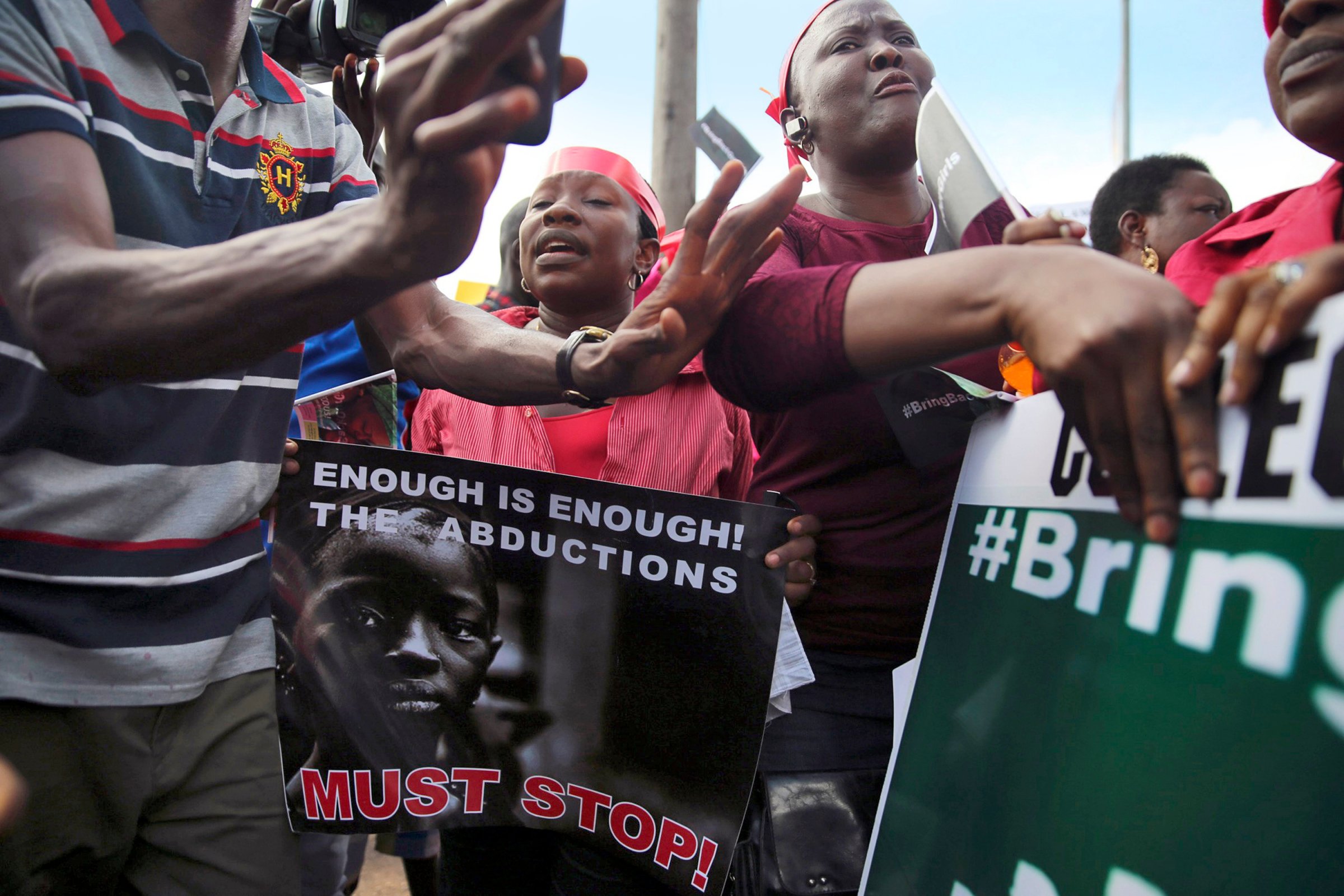 Boko Haram Nigera Lagos Protest Girls Abduction Chibok