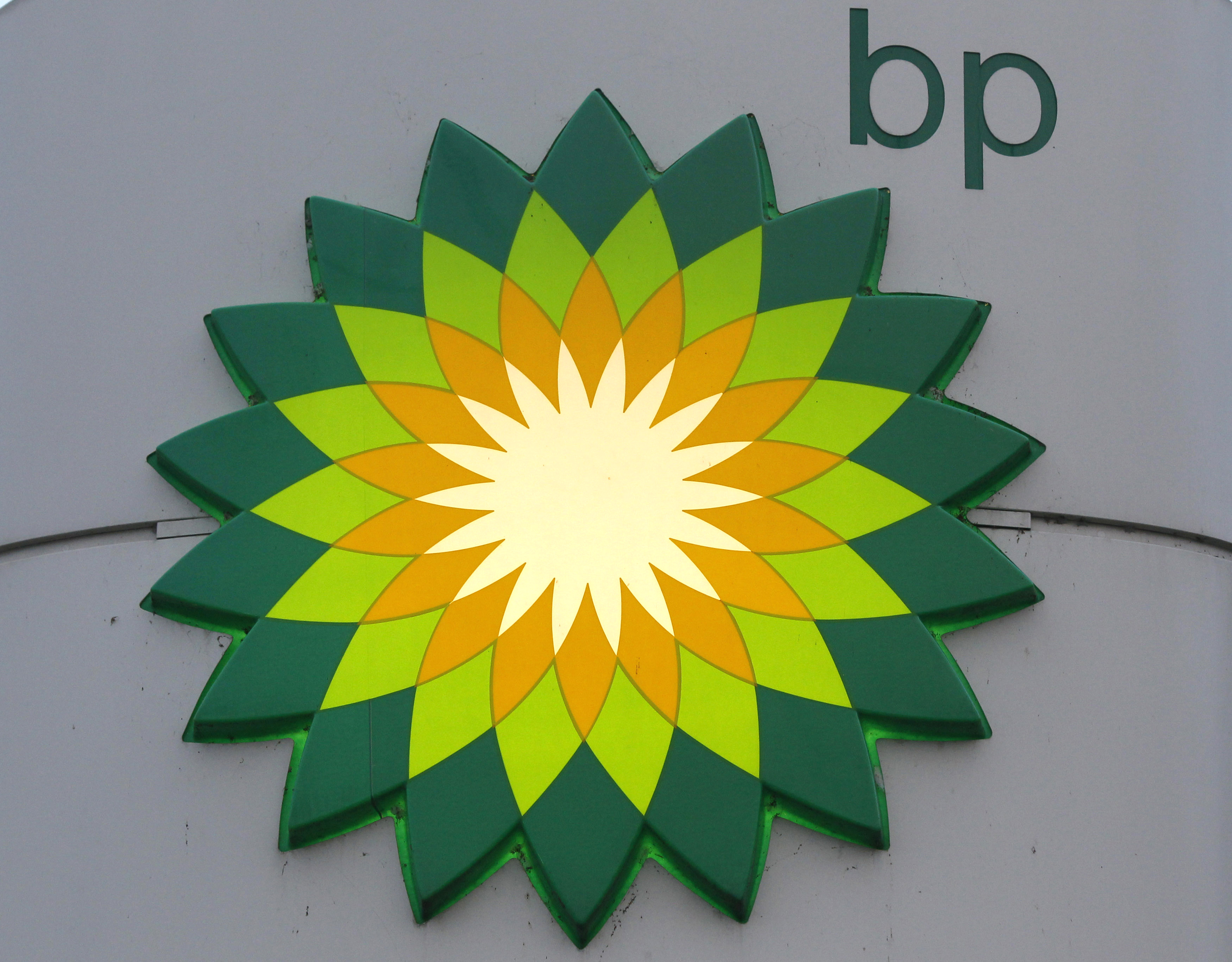 BP logo is seen at a fuel station of British oil company BP in St. Petersburg, October 18, 2012. (Alexander Demianchuk—Reuters)