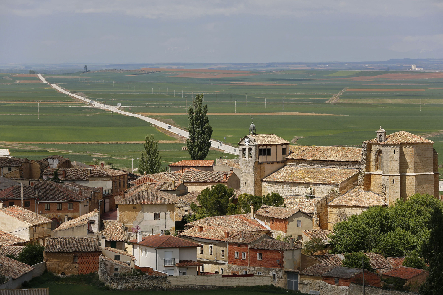 Spanish town of Castrillo Matajudios, near Burgos, April 21, 2014.