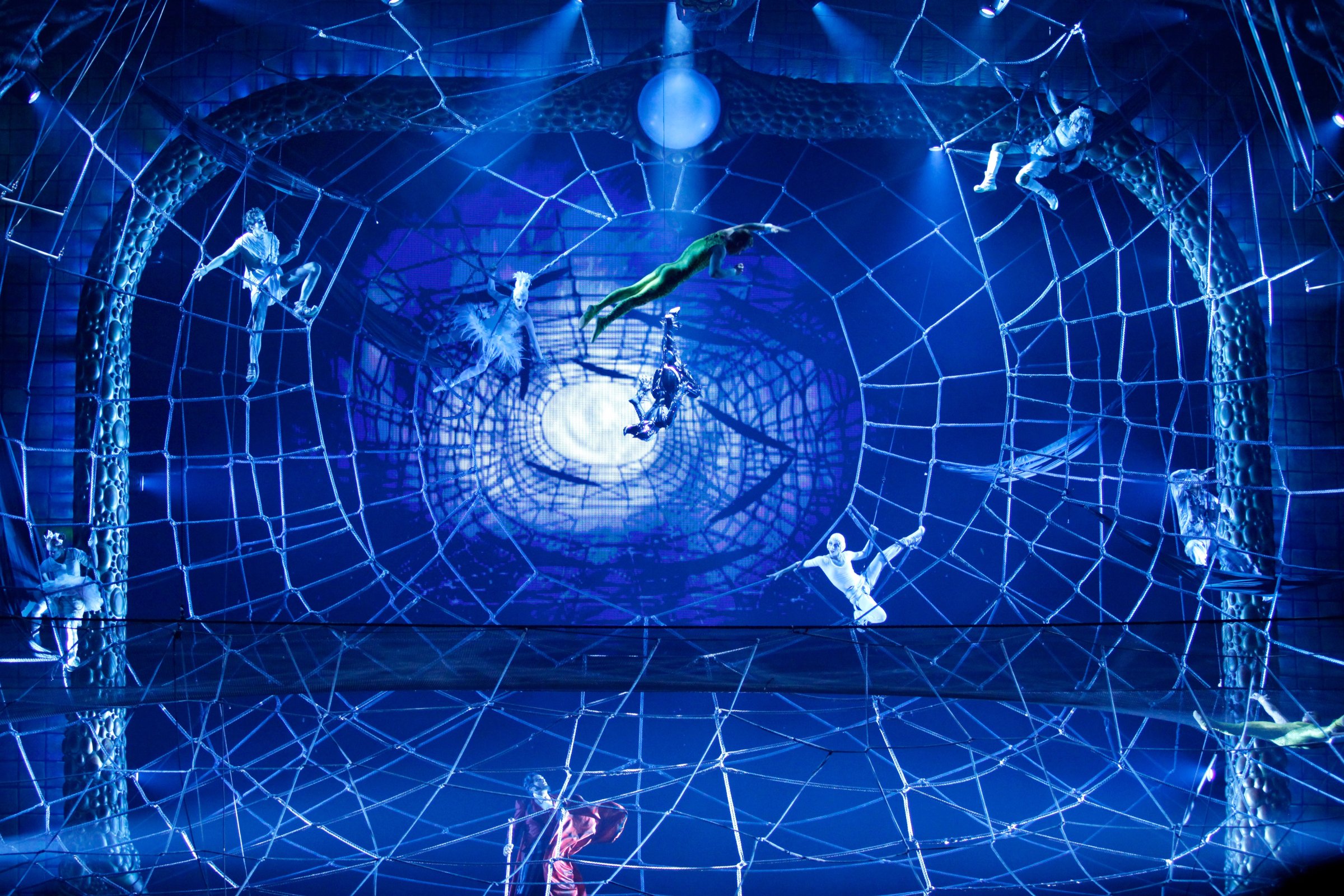 Cirque du Soleil performance at Radio City Music Hall in New York in 2011.