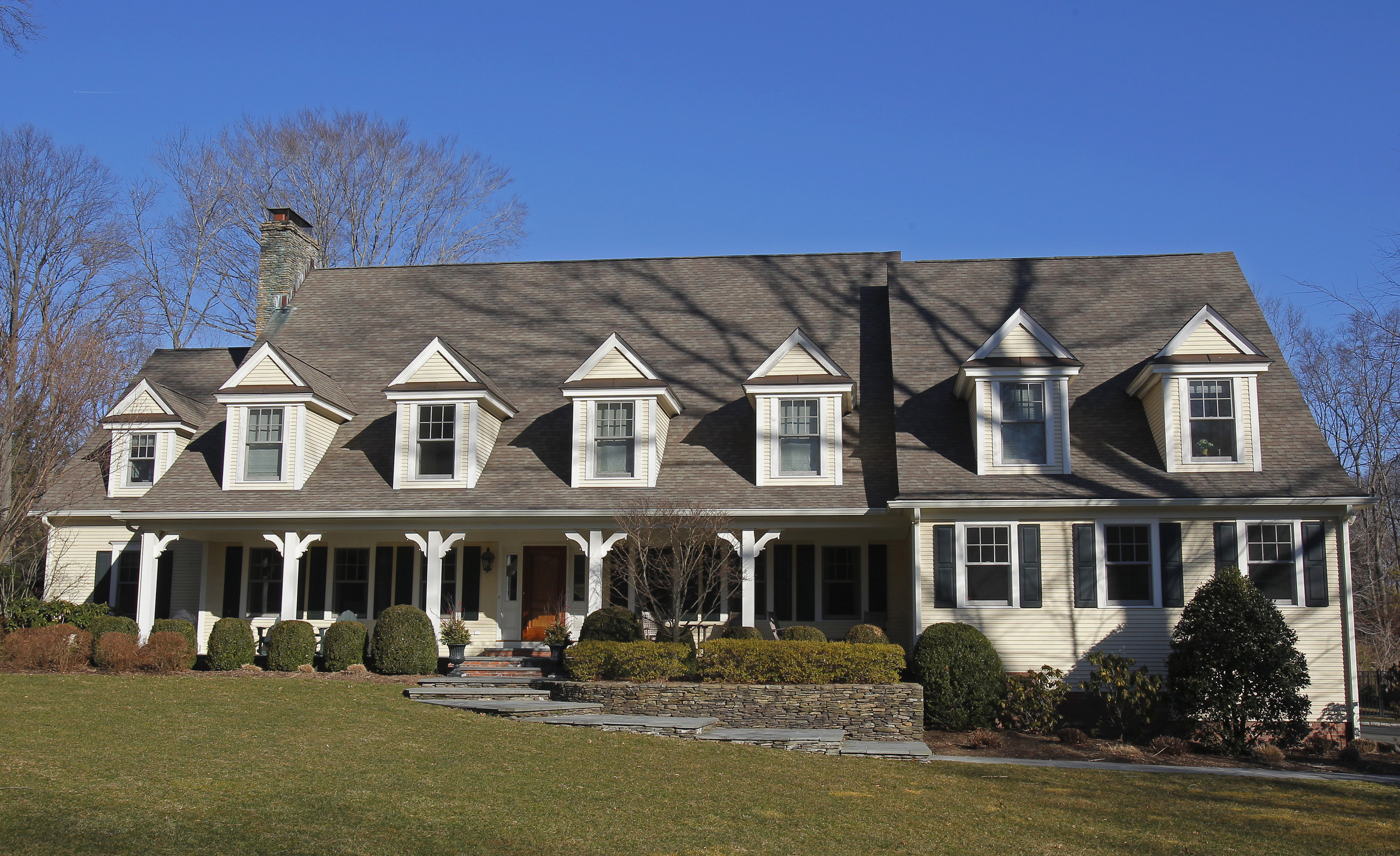 The home of Morgan Stanley investment banker, William Bryan Jennings, is seen in Darien, Connecticut on March 6, 2012. (Adam Hunger—Reuters)