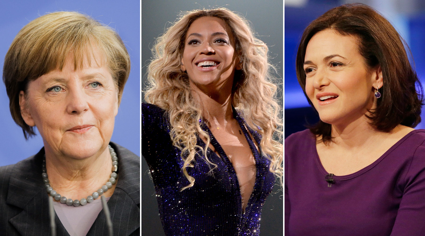 Forbes Most Powerful Women 2014, Angela Merkel, Beyonce, Sheryl Sandberg