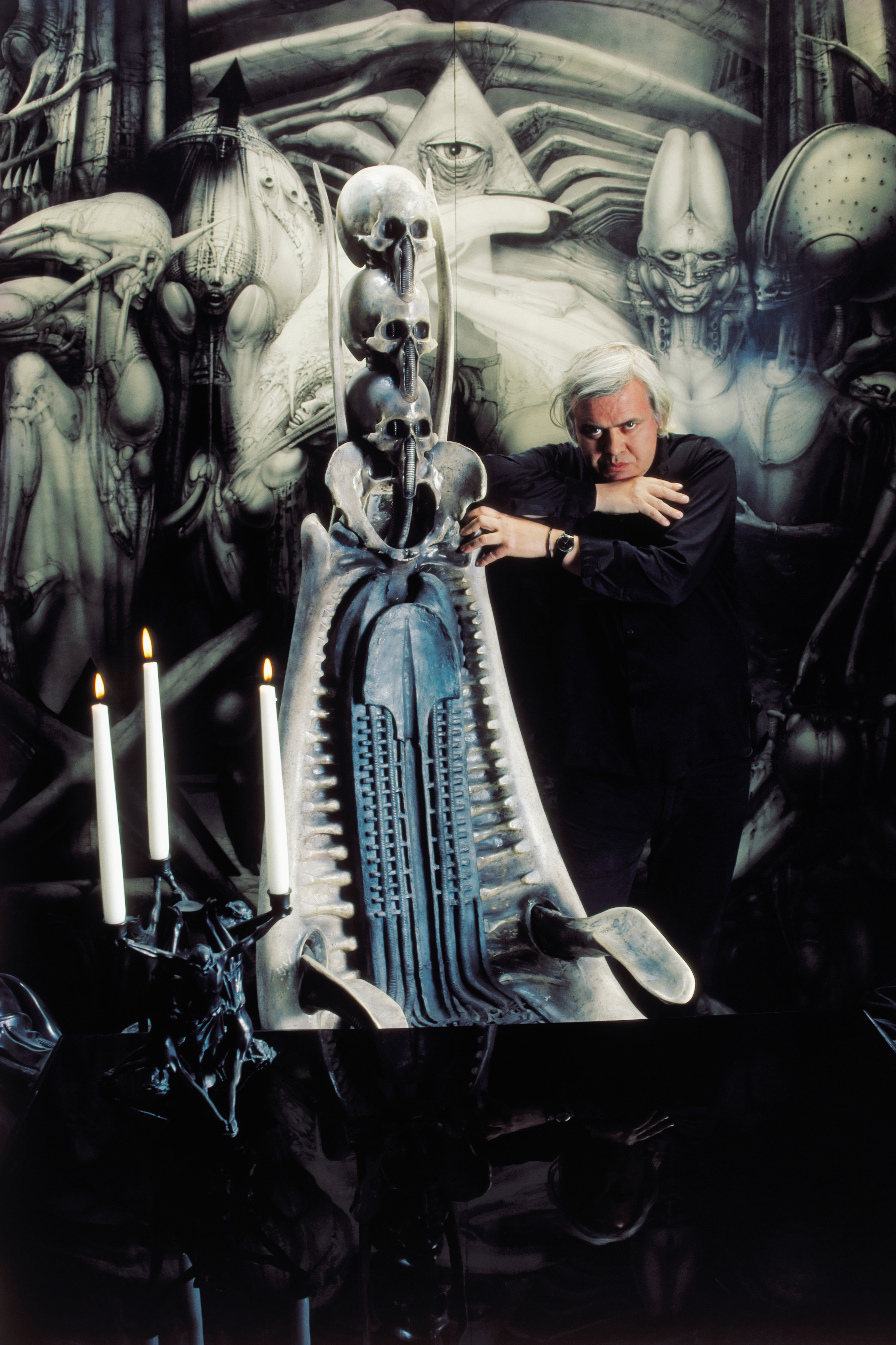 Giger may be best known for his design of the  Alien  movie monster.