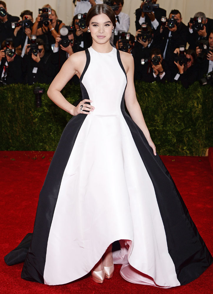 Hailee Steinfeld attends The Metropolitan Museum of Art's Costume Institute benefit gala celebrating "Charles James: Beyond Fashion" on May 5, 2014, in New York City.