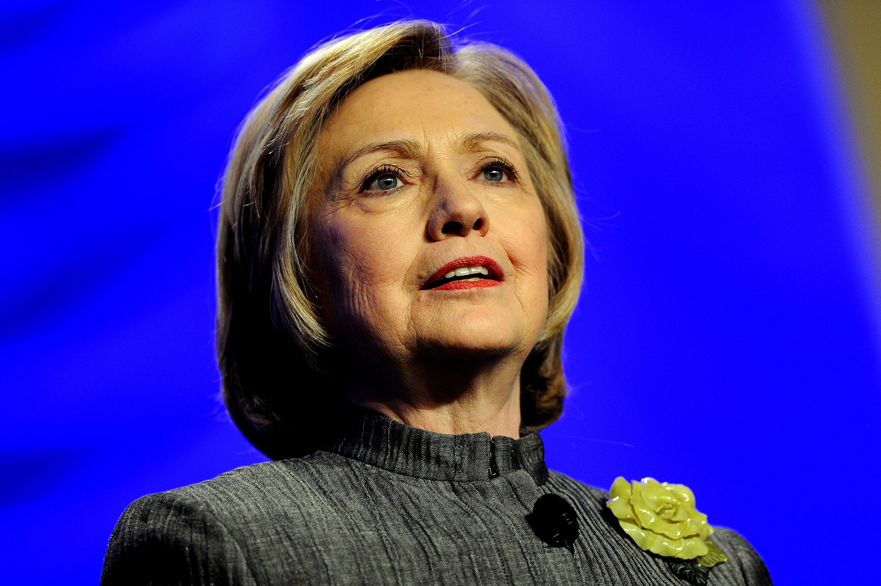 Former Secretary of State Hillary Rodham Clinton delivers remarks during the National Council for Behavioral Health's Annual Conference at the Gaylord National Resort &amp; Convention Center in National Harbor, Md. on May 6, 2014. (Patrick Smith—Getty Images)