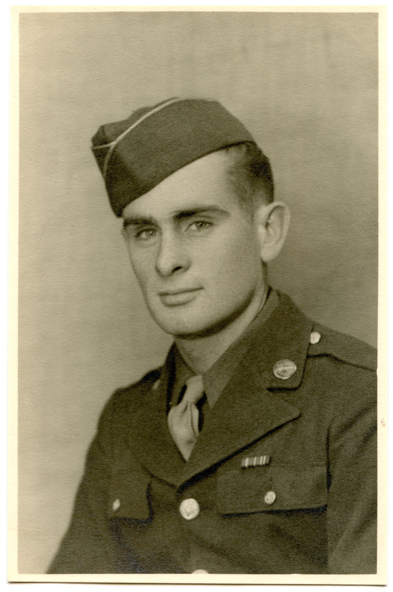 Huston Riley, circa 1944. (Courtesy of Charlotte Riley)