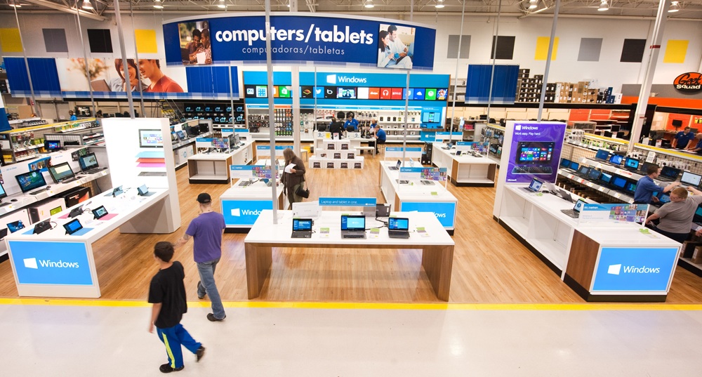 The Windows Store at Best Buy (Microsoft)