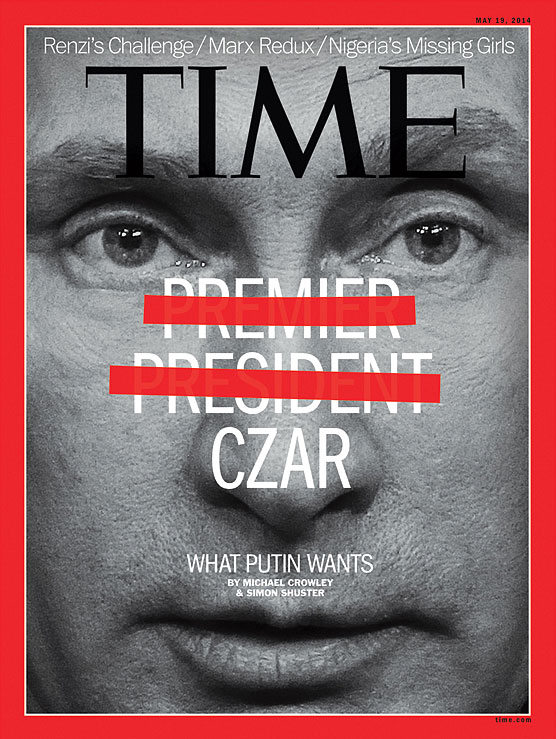 TIME International Magazine Cover, May 19, 2014