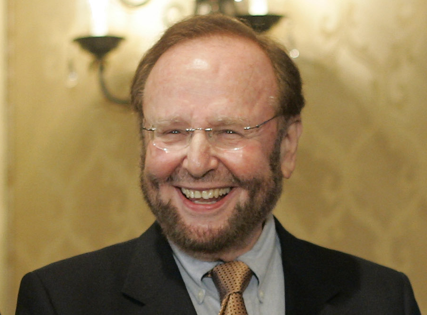 This May 25, 2005 file photo shows Tampa Bay Buccaneers team owner and president Malcolm Glazer at the NFL's Spring Meetings at the Ritz-Carlton Hotel in Washington. (J. Scott Applewhite—AP)