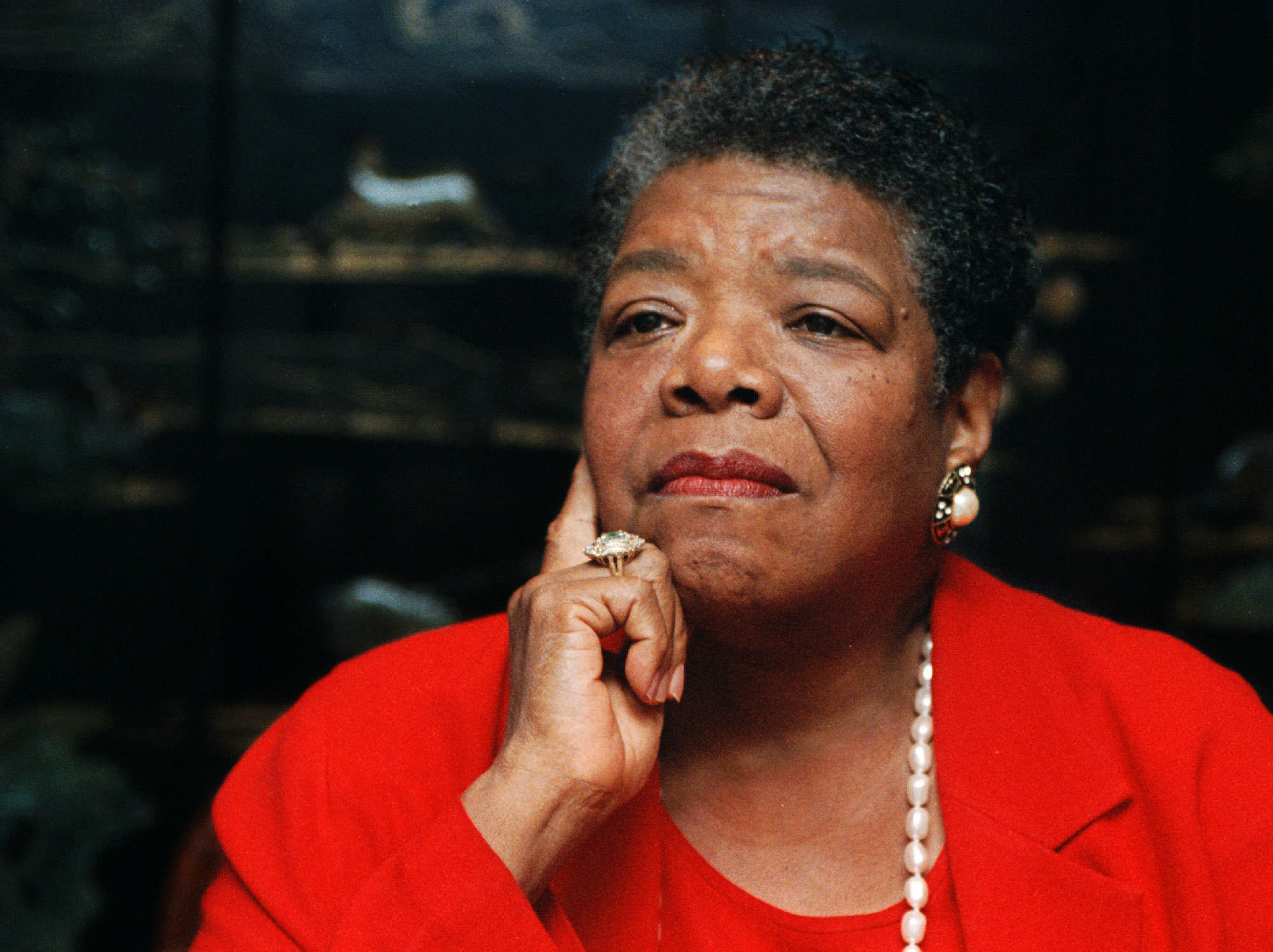 Maya Angelou in 1996. (Chuck Burton—AP)