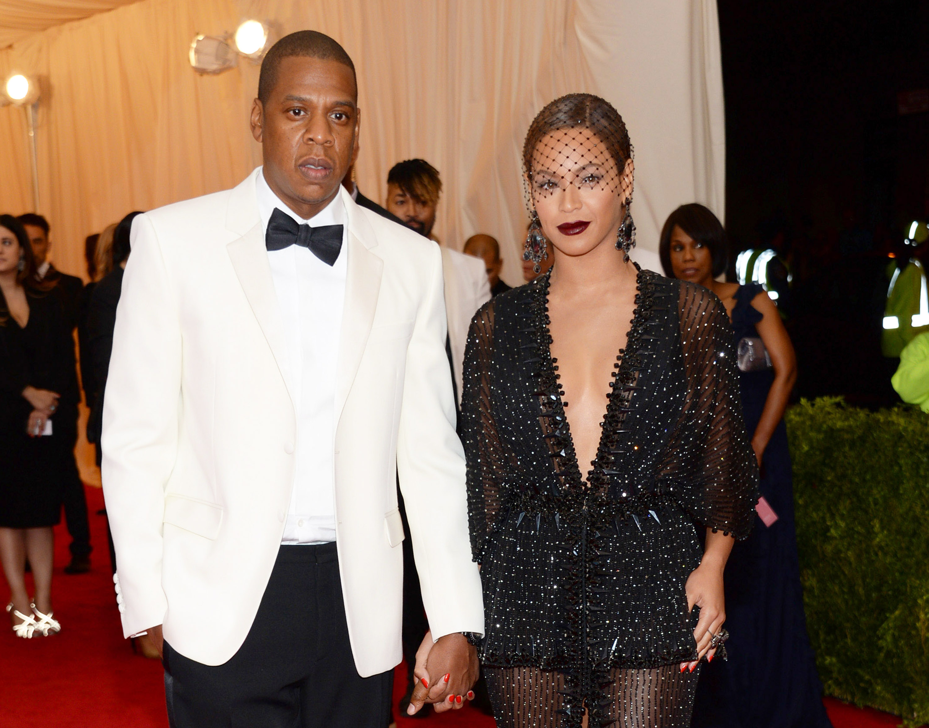 Jay Z and Beyonce at The Metropolitan Museum of Art's Costume Institute benefit gala.