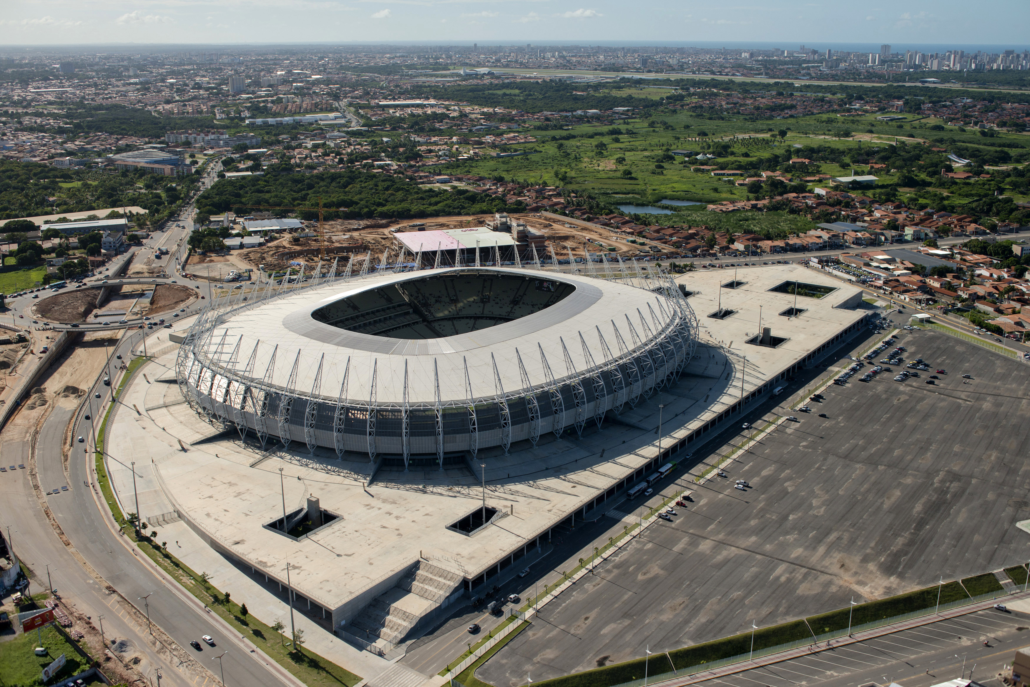 Estadio Castelao
                              
                              City: Fortaleza
                              
                              Constructed: 1973
                              
                              Capactiy: 60,300