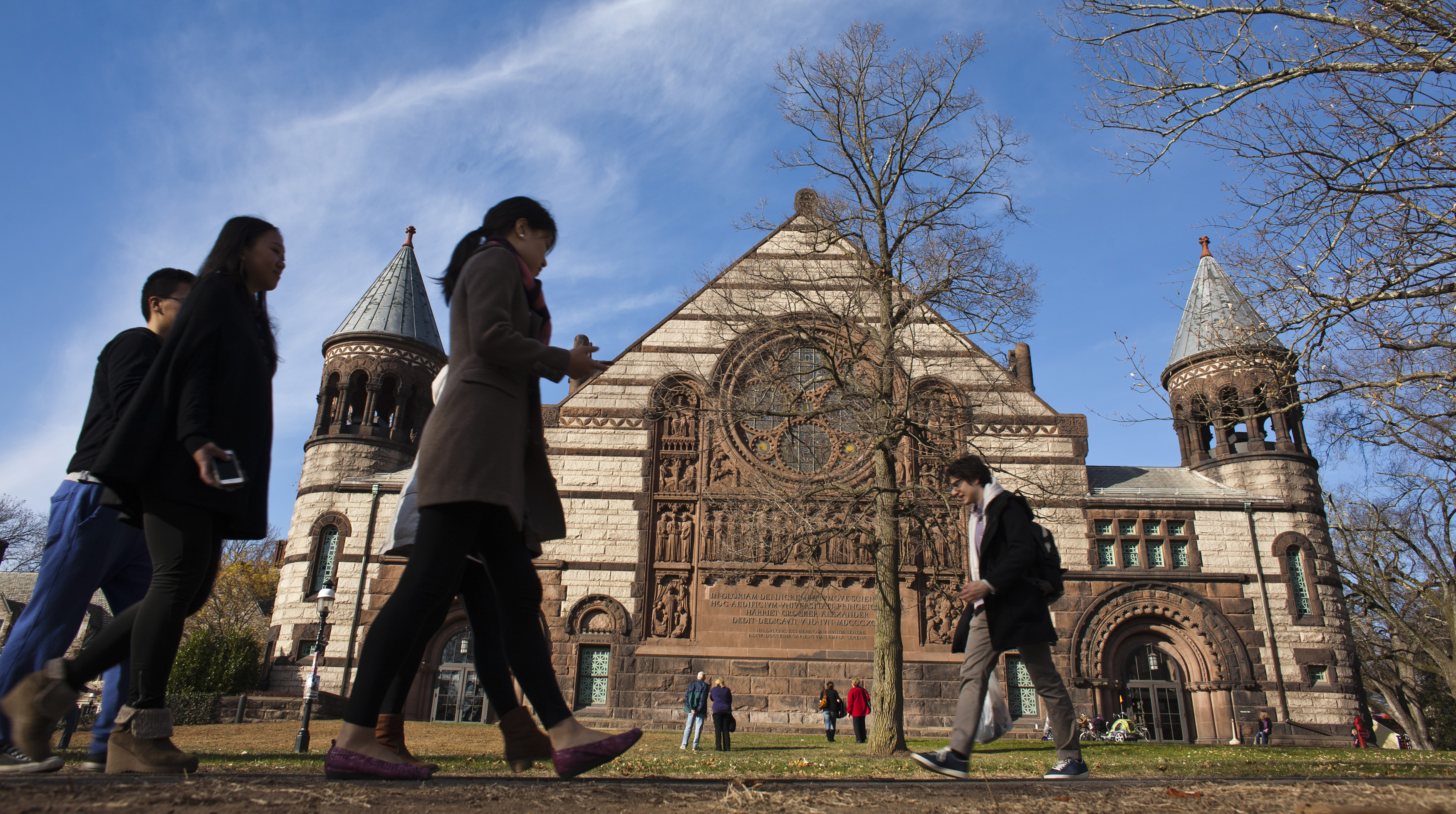 Princeton University campus in New Jersey. (Eduardo Munoz—Reuters)