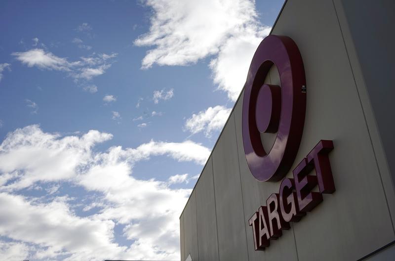 The sign outside a Target store is seen in Arvada, Colo., on Feb. 14, 2014 (Rick Wilking—Reuters)