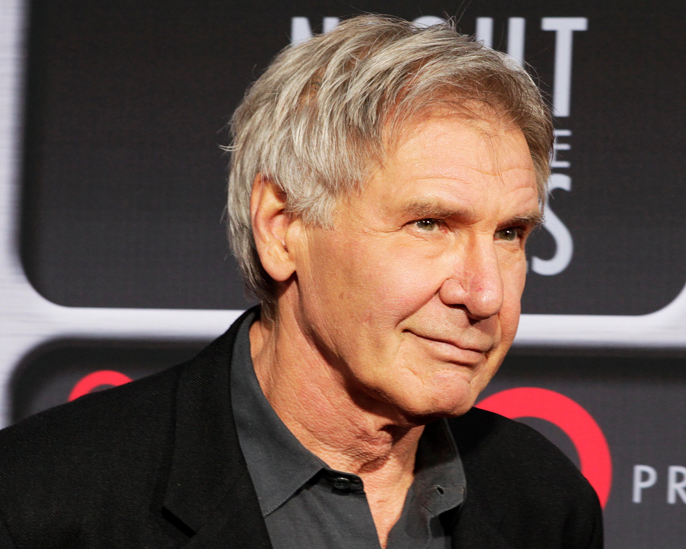 Actor Harrison Ford poses as he arrives at Target Presents AFI Night at the Movies in Hollywood