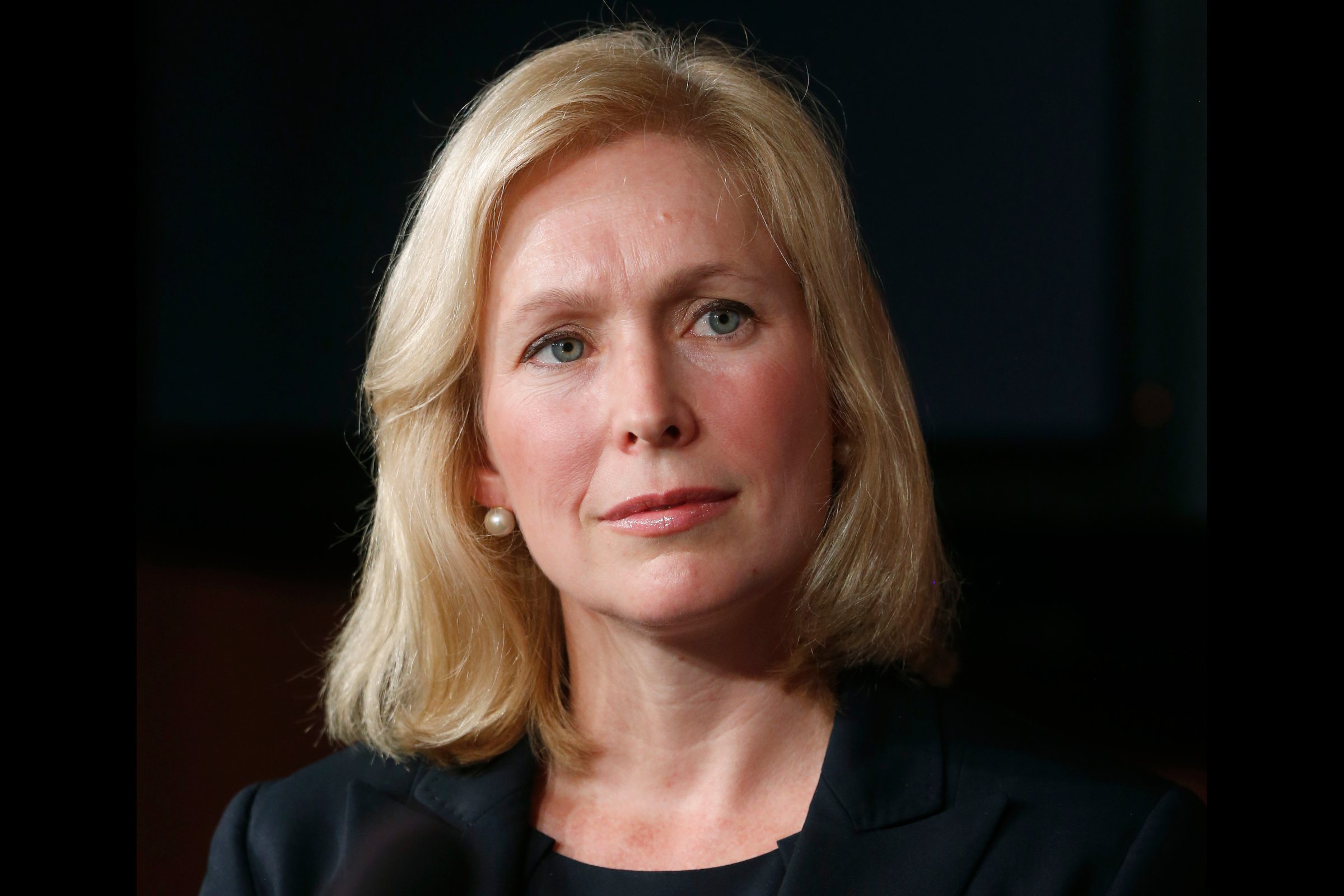 Senator Kirsten Gillibrand at a news conference about a bill regarding military sexual assault cases on Capitol Hill in Washington on July 16, 2013.
