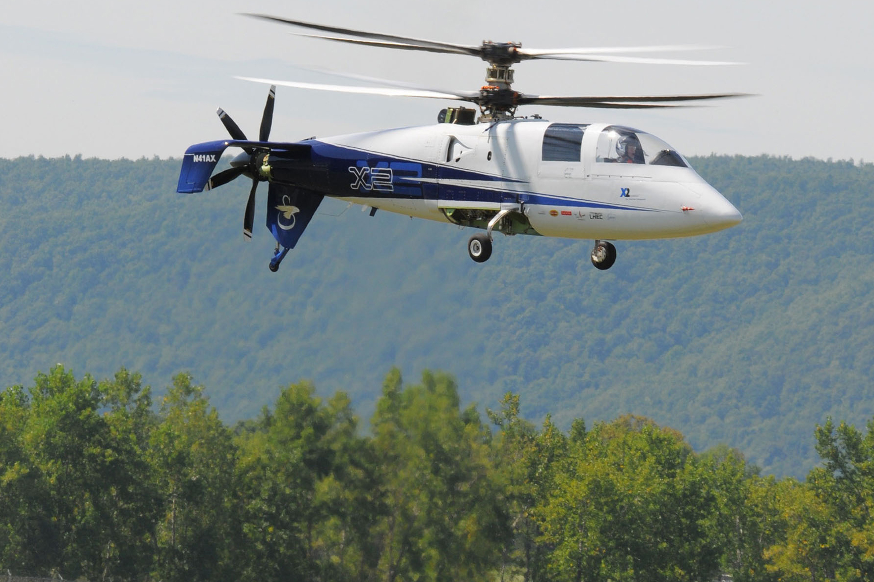 The first flight of the Sikorsky's X2 Technology Demonstrator. (Sikorsky Aircraft Corporation/AP)