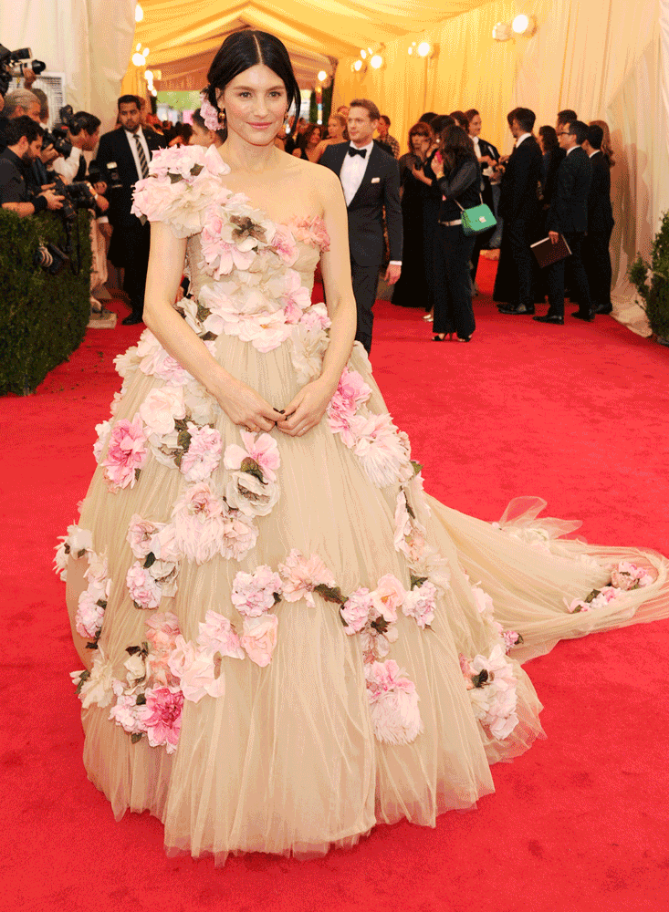 Tabitha Simmons at the 2014 Met Gala in New York City.