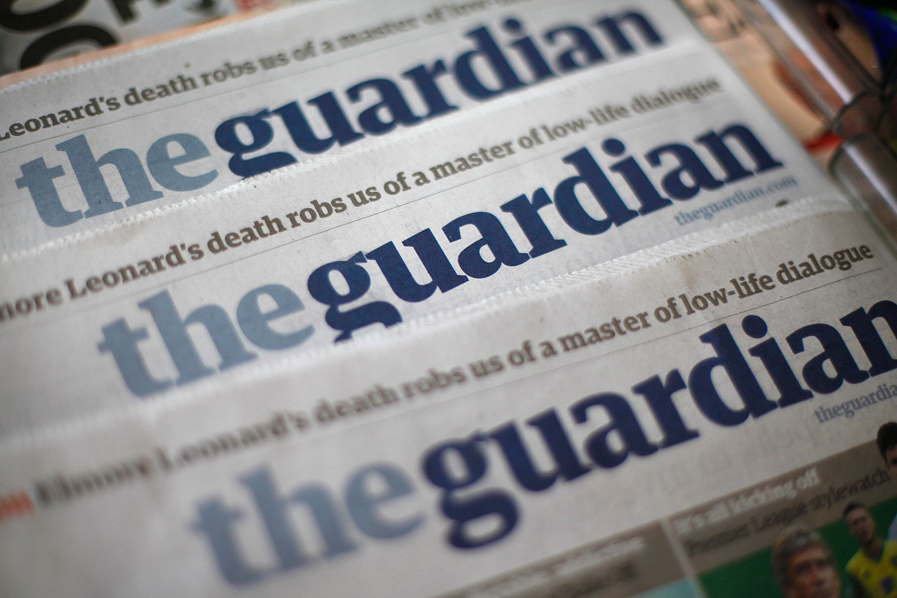 The <i>Guardian</i> is one of the newspapers suing Missouri's department of corrections to force the state to reveal where it’s acquiring controversial drugs being used to execute death-row inmates (Suzanne Plunkett—Reuters)