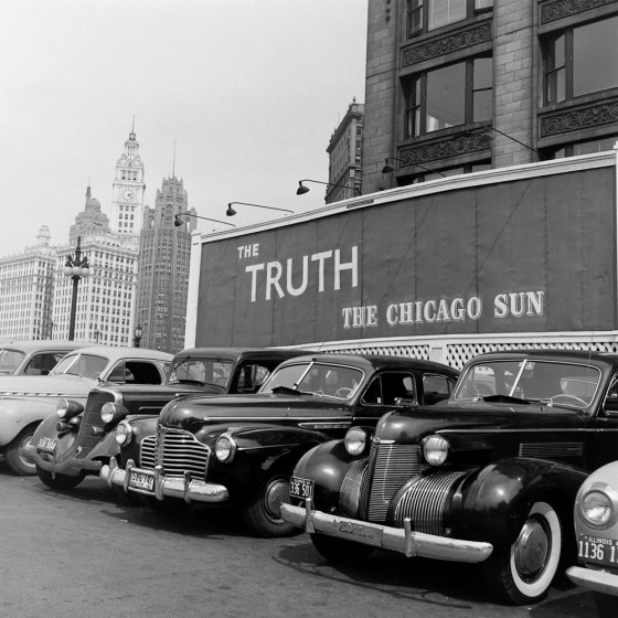 Chicago Sun, 1943.