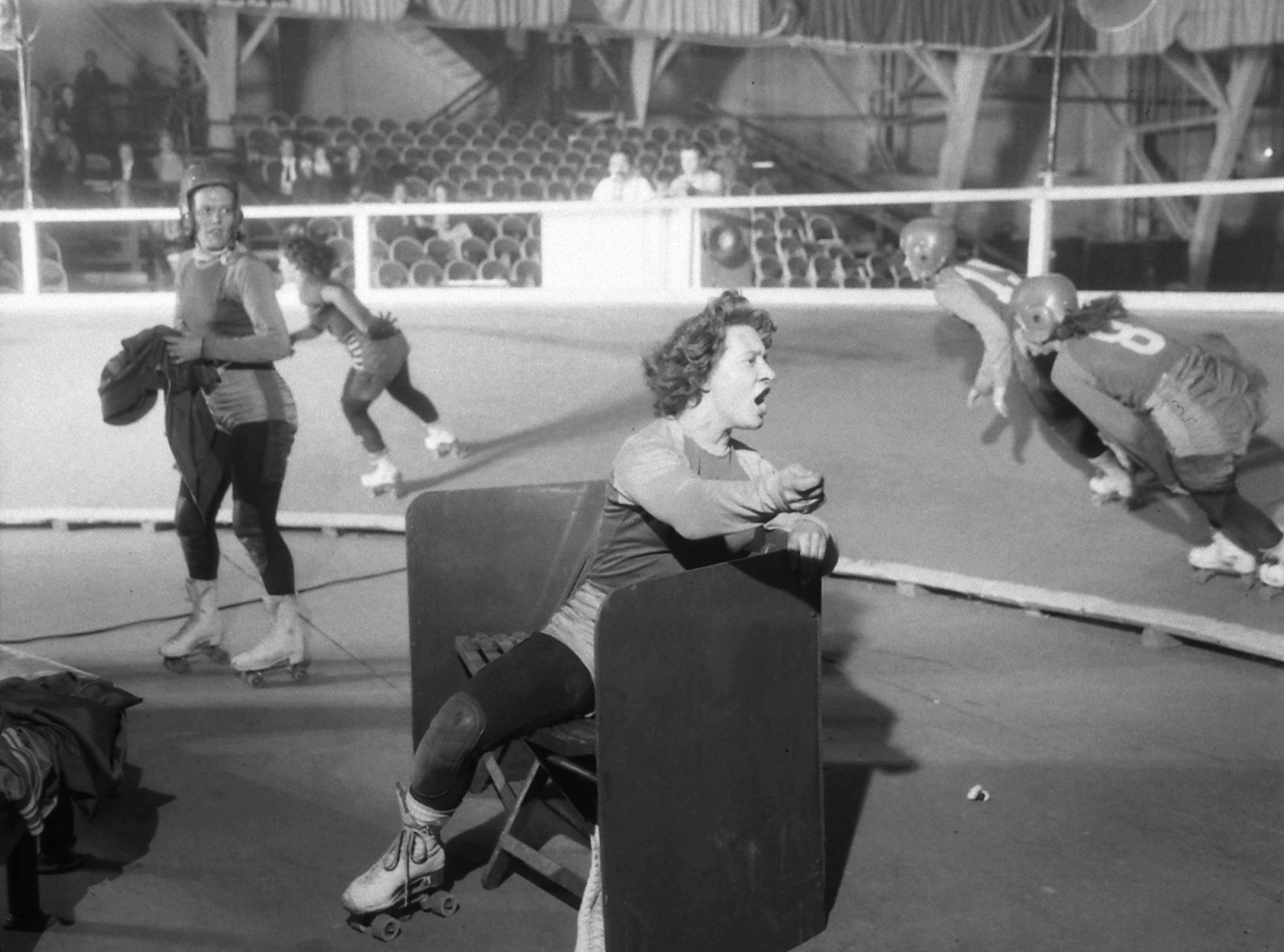 Women's Roller Derby, Chicago, 1948.