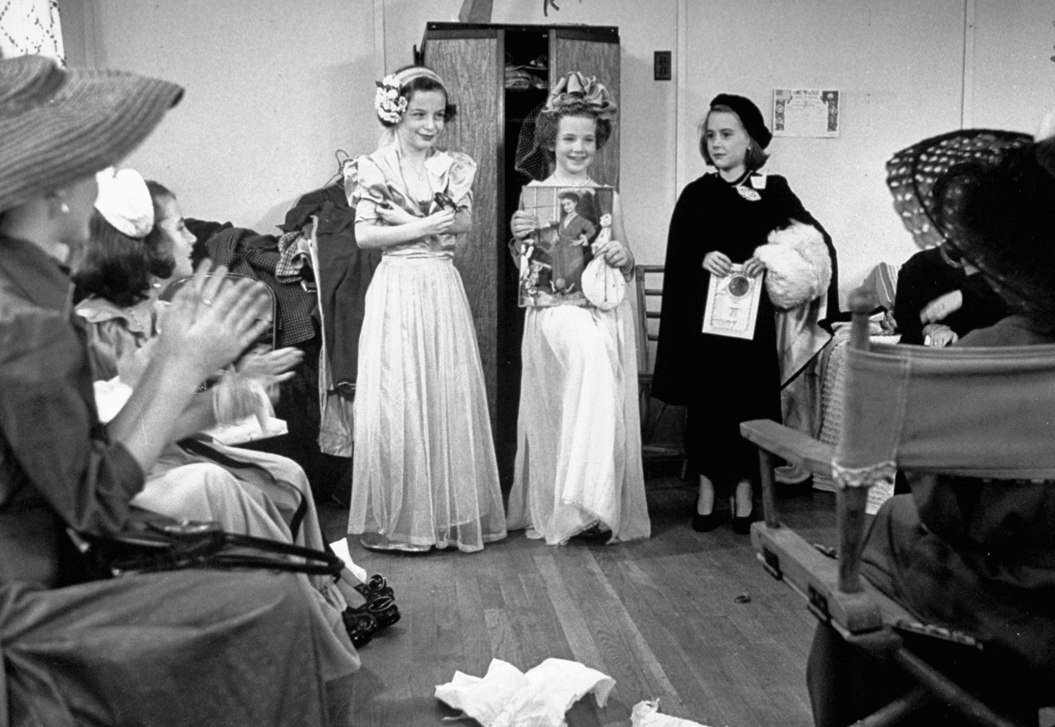 Scene from a 'Little Ladies Party,' Dallas, 1952.