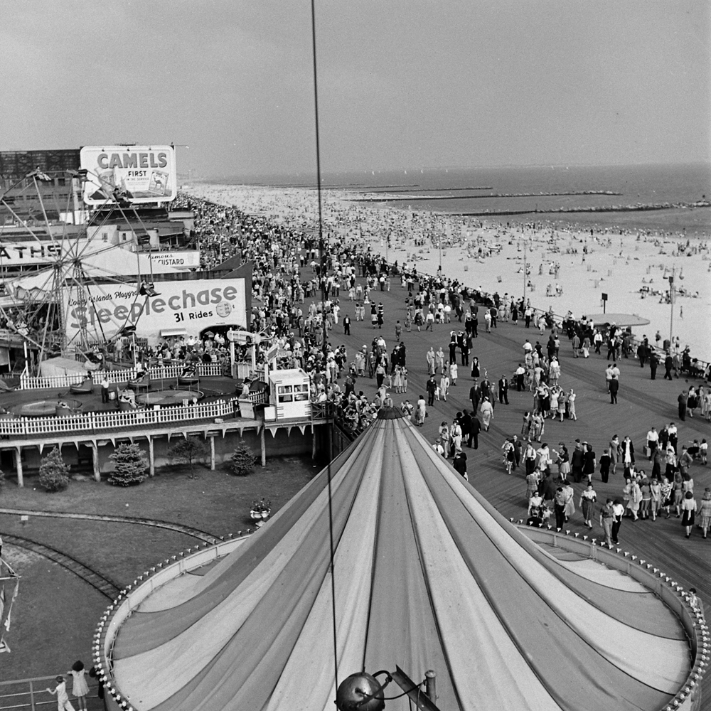 Coney Island, 1943.
