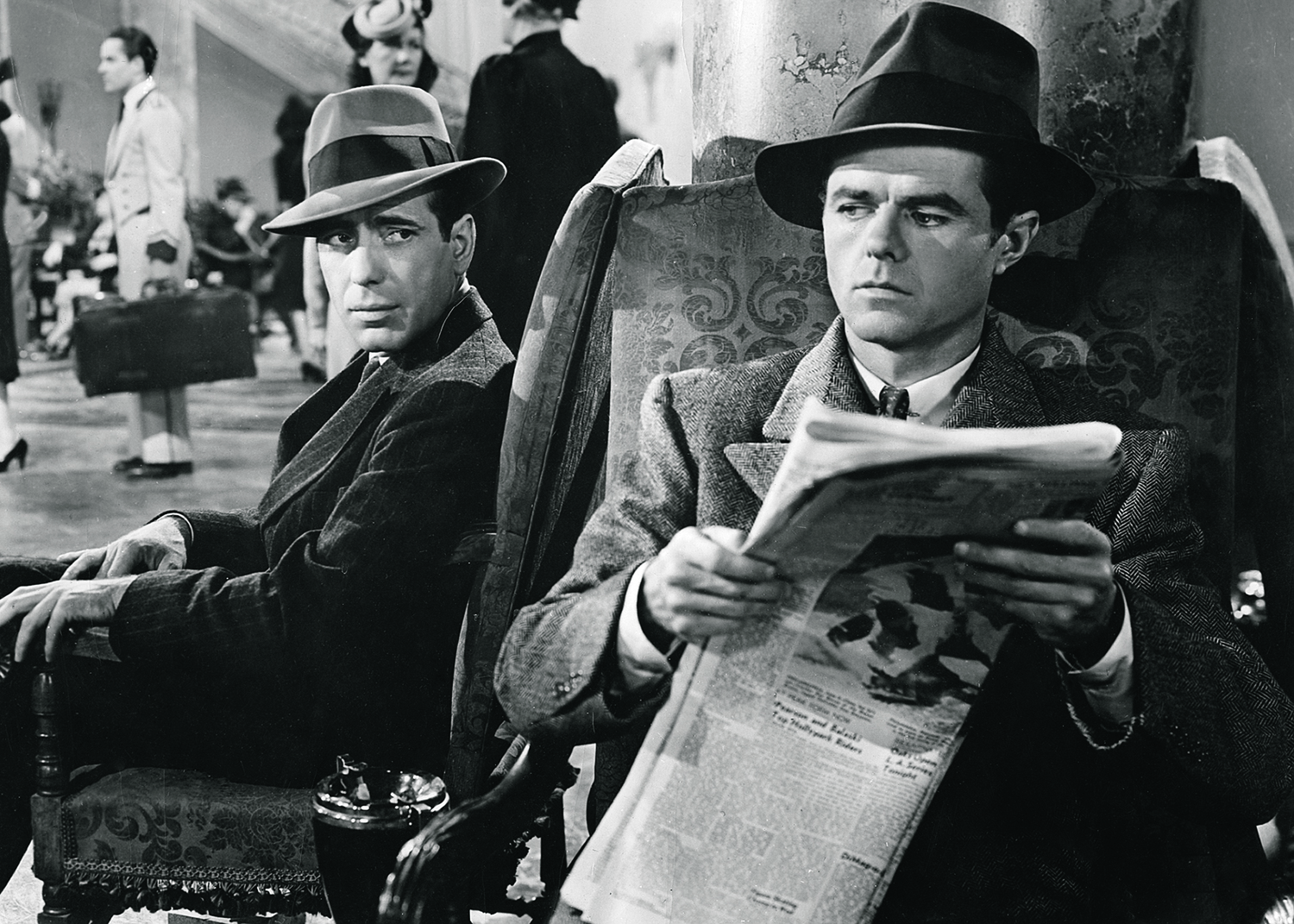 Humphrey Bogart, Elisha Cook Jr., <i>The Maltese Falcon</i>, 1941. (Warner Bros., TASCHEN)