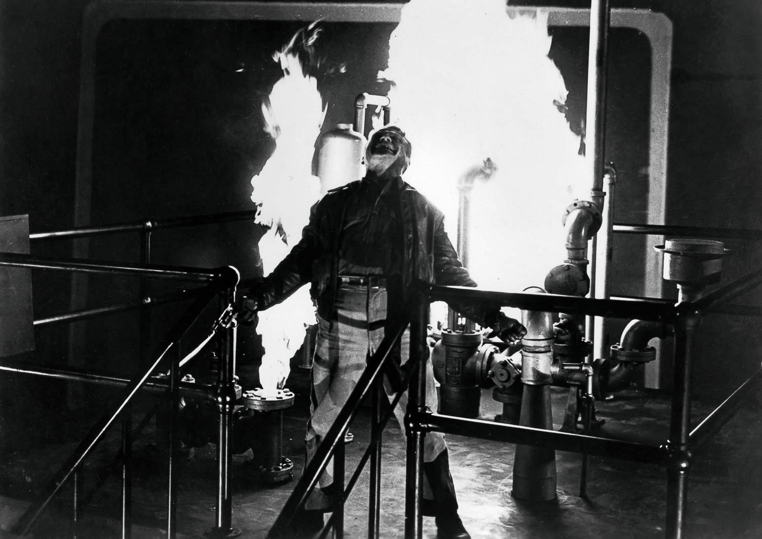 "Made it, Ma! Top of the World!" James Cagney in White Heat, 1949.