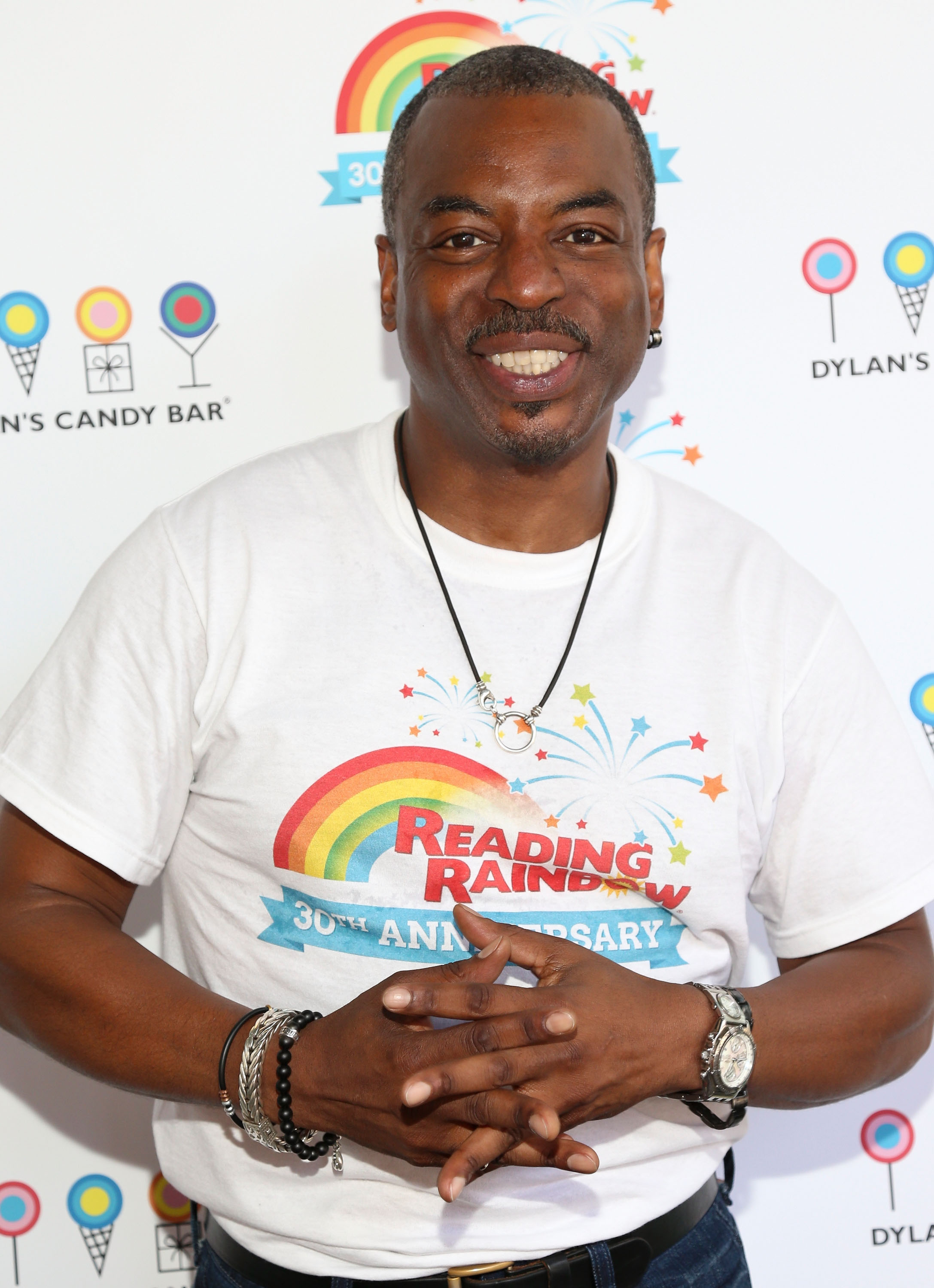 Actor LeVar Burton attends the Reading Rainbow's 30th Anniversary Celebration at Dylan's Candy Bar on June 14, 2013 in Los Angeles, California. (Imeh Akpanudosen / Getty Images)