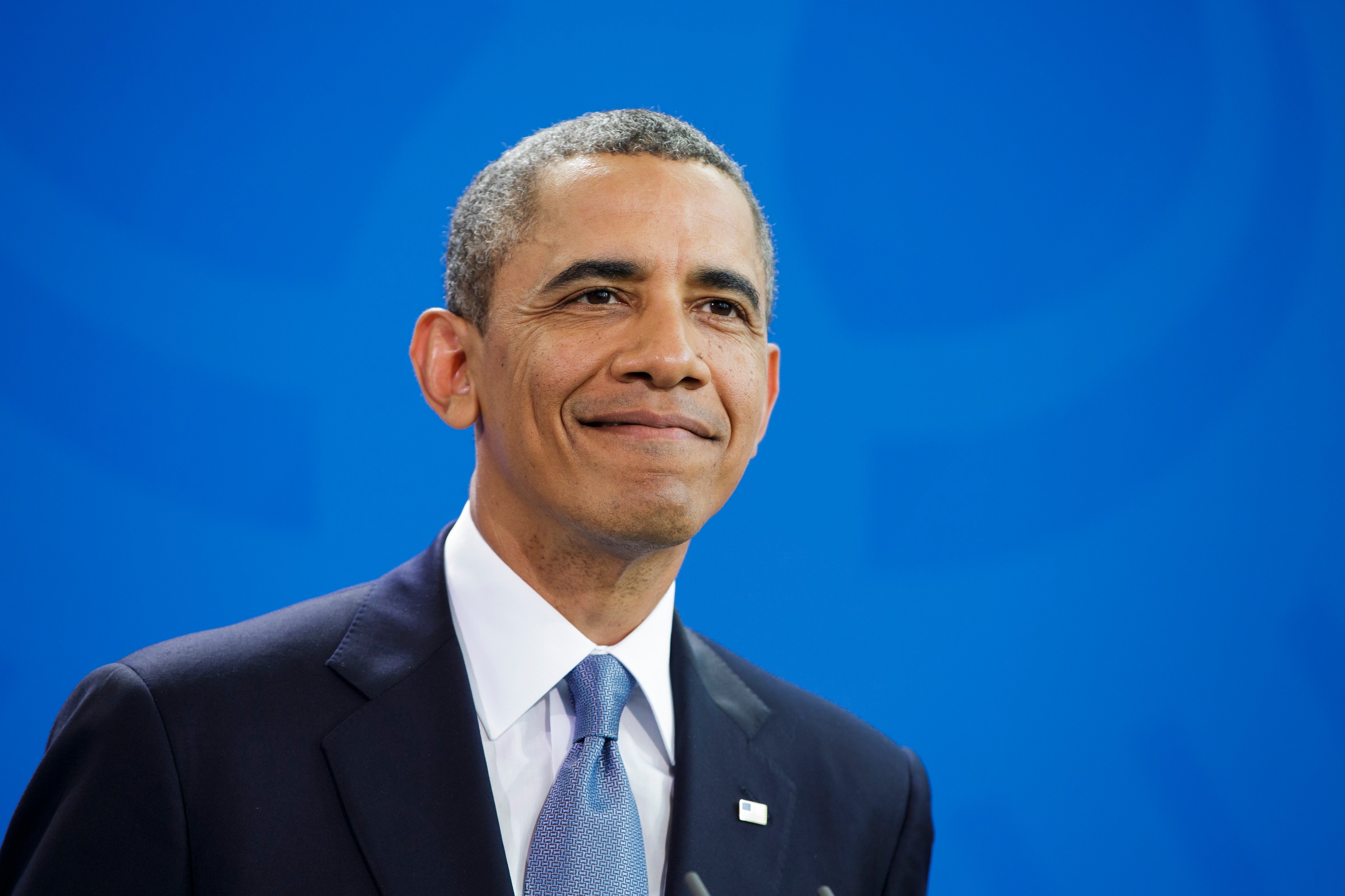 US President Obama Visits Berlin