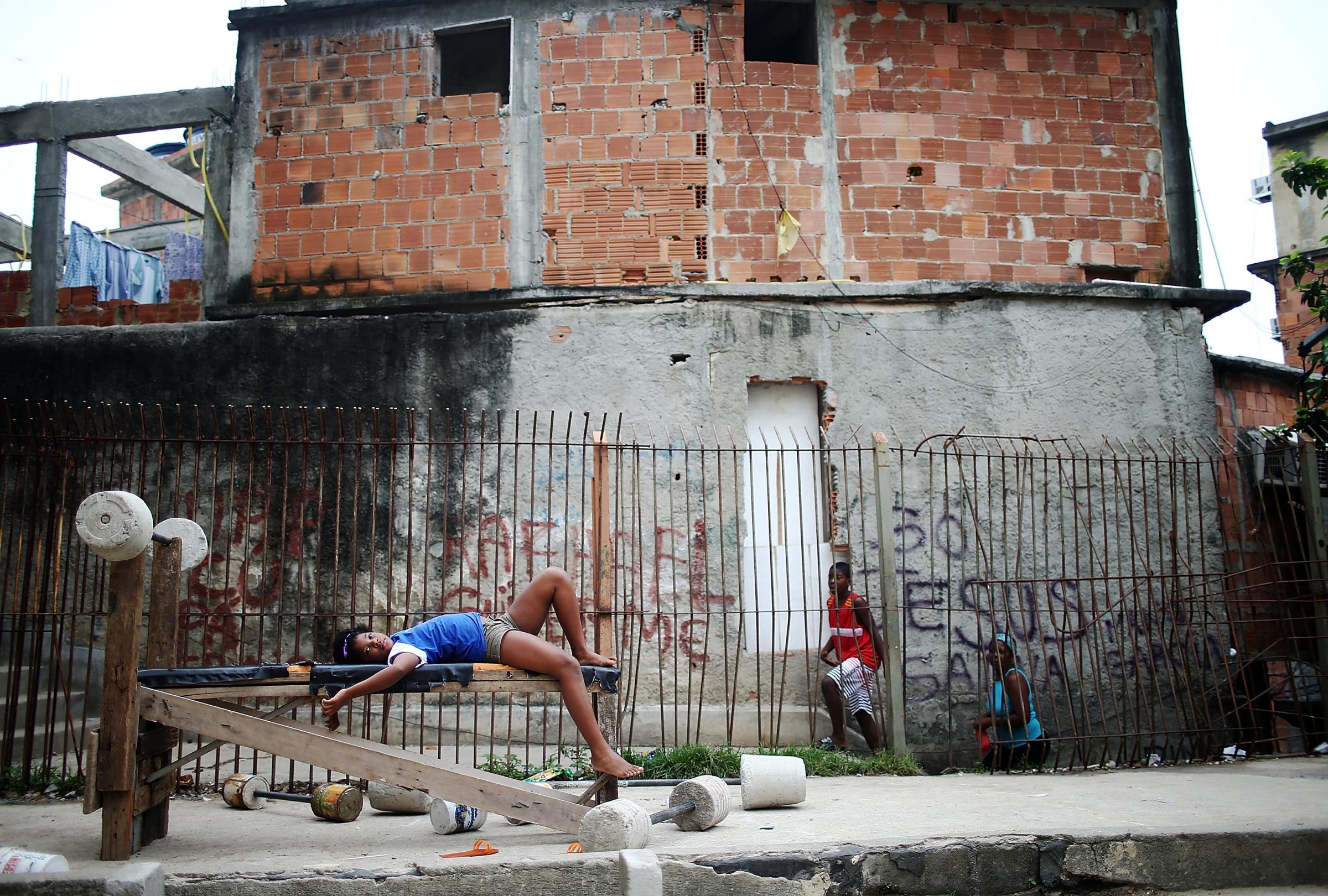 Easter Celebrated In Brazil Shanty Town