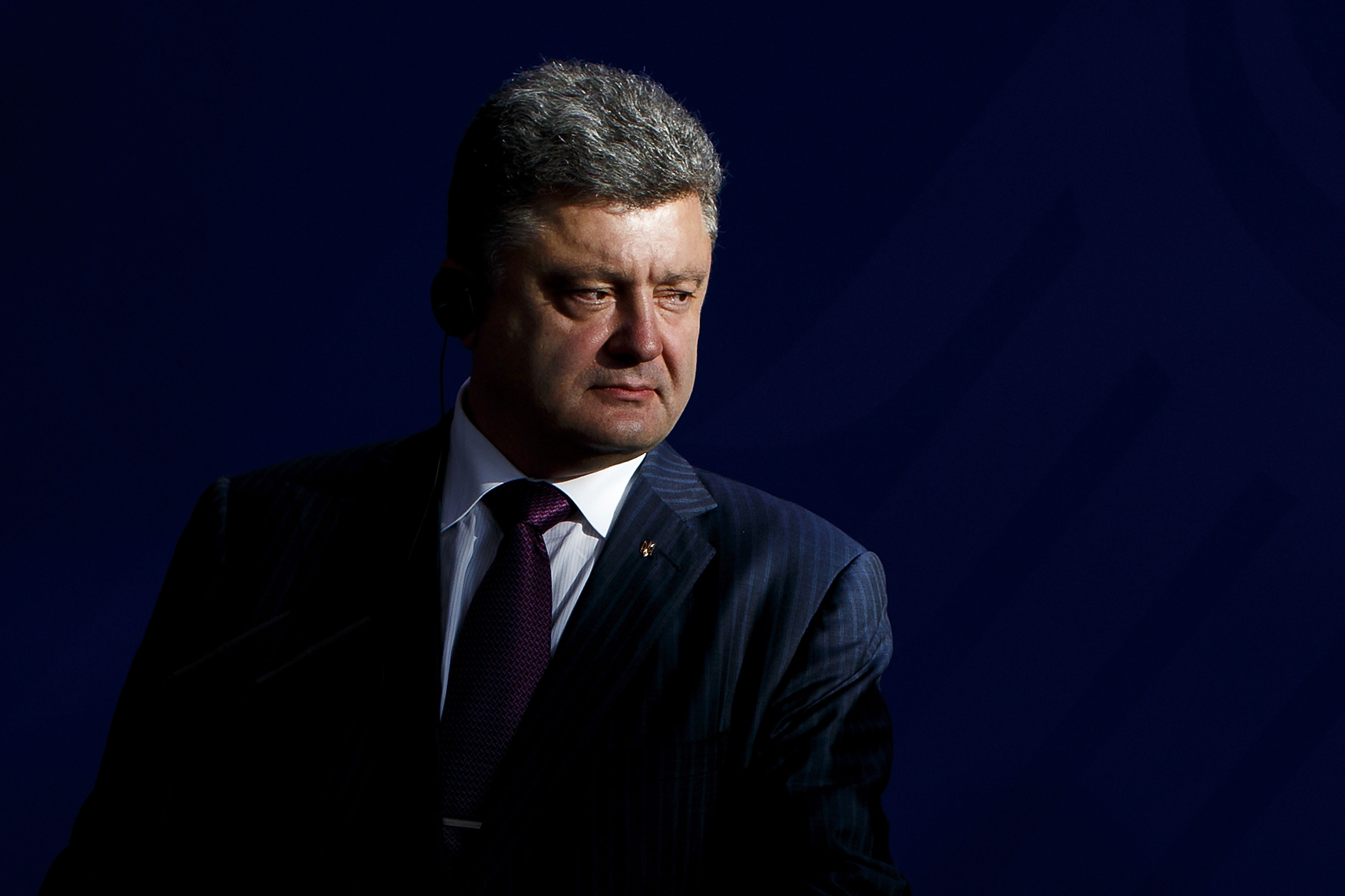 Ukrainian President Petro Poroshenko (Carsten Koall—Getty Images)