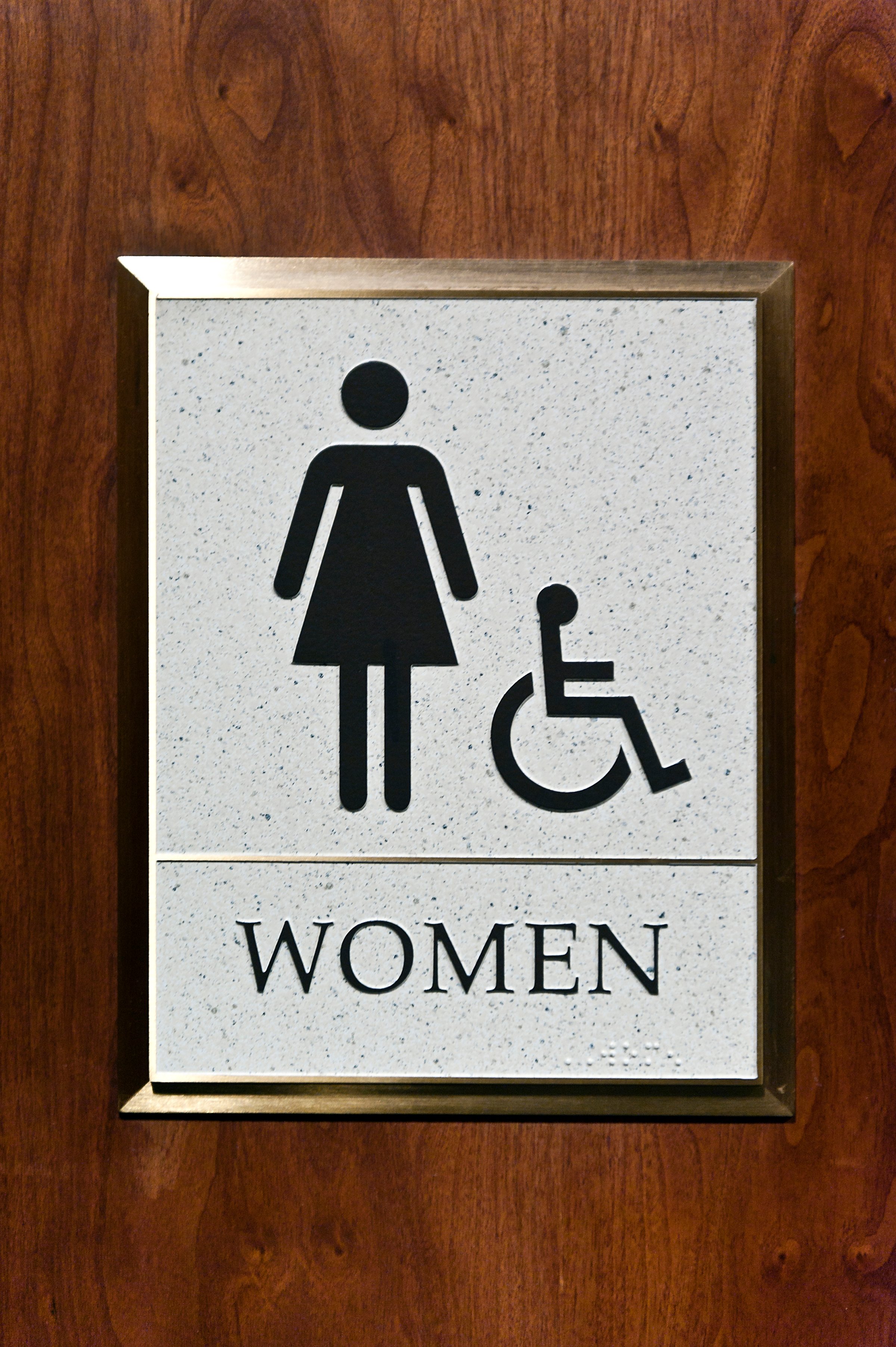 Woman's Restroom Sign