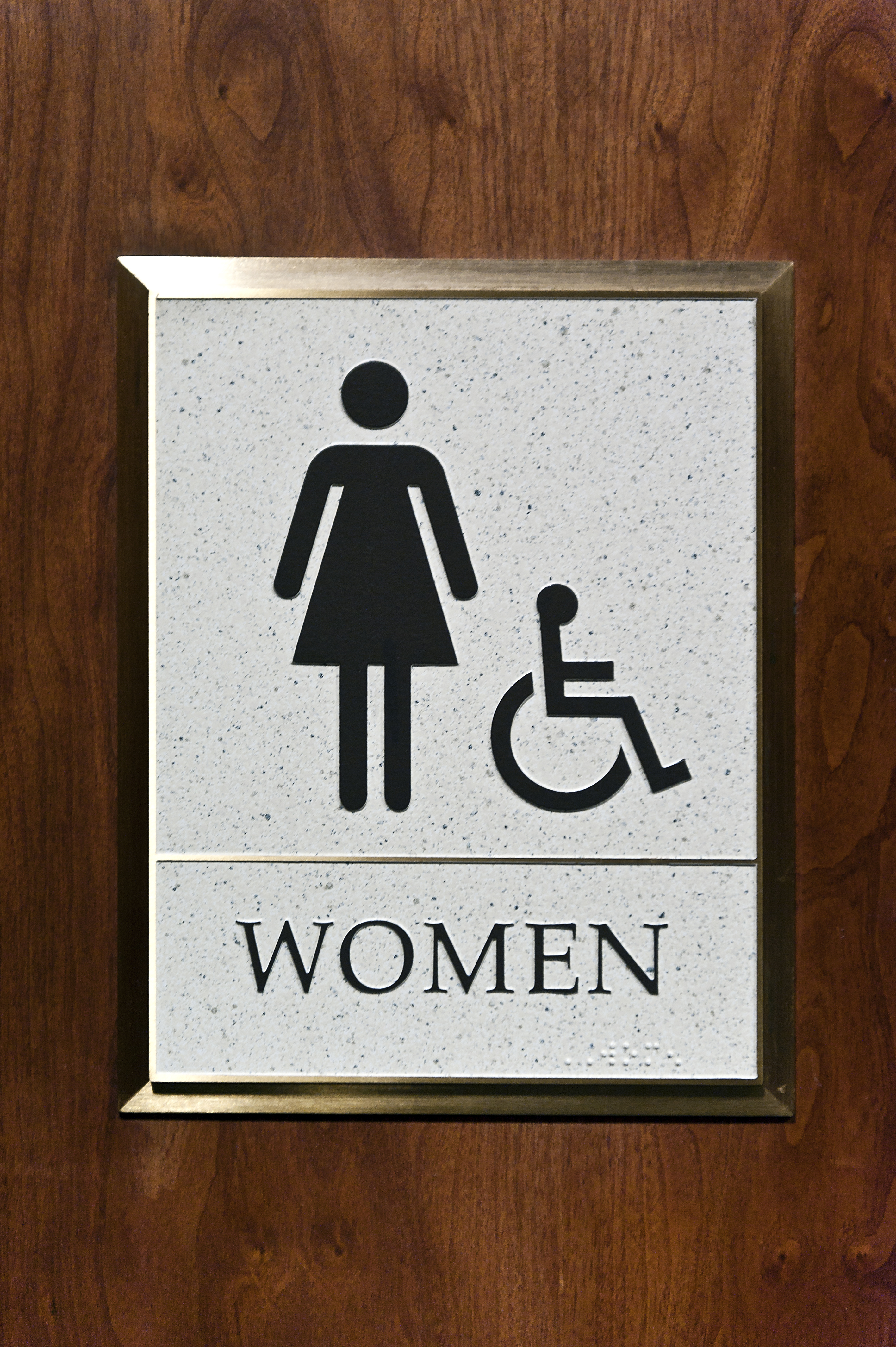 Woman's Restroom Sign (John Greim—Getty Images)