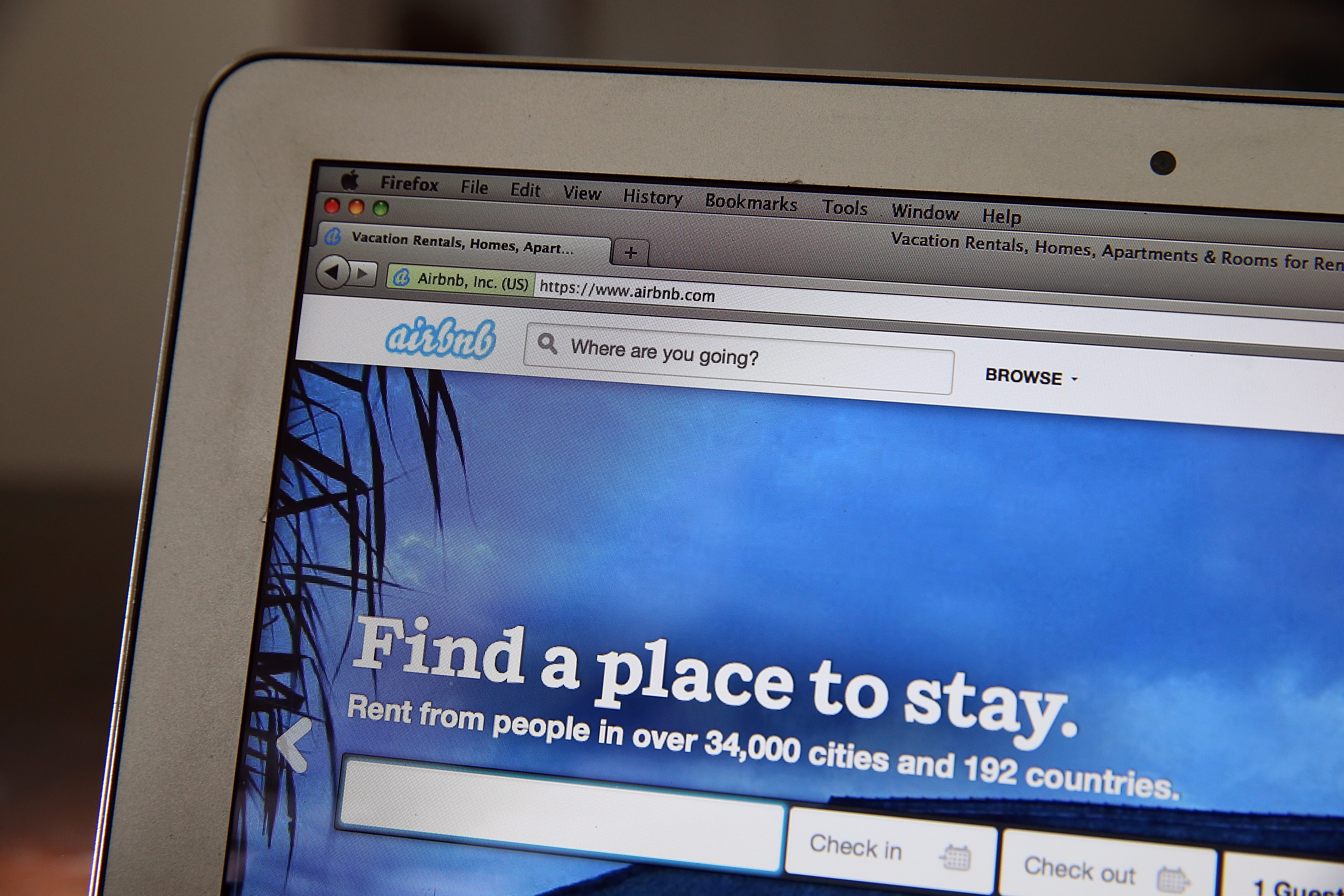 Online home-rental marketplace Airbnb Inc. is about to receive more than $450 million in investments from a group led by private-equity firm TPG. The new investments will value the startup at $10 billion, significantly higher than some publicly traded hotel chains. (Justin Sullivan&mdash;Getty Images)