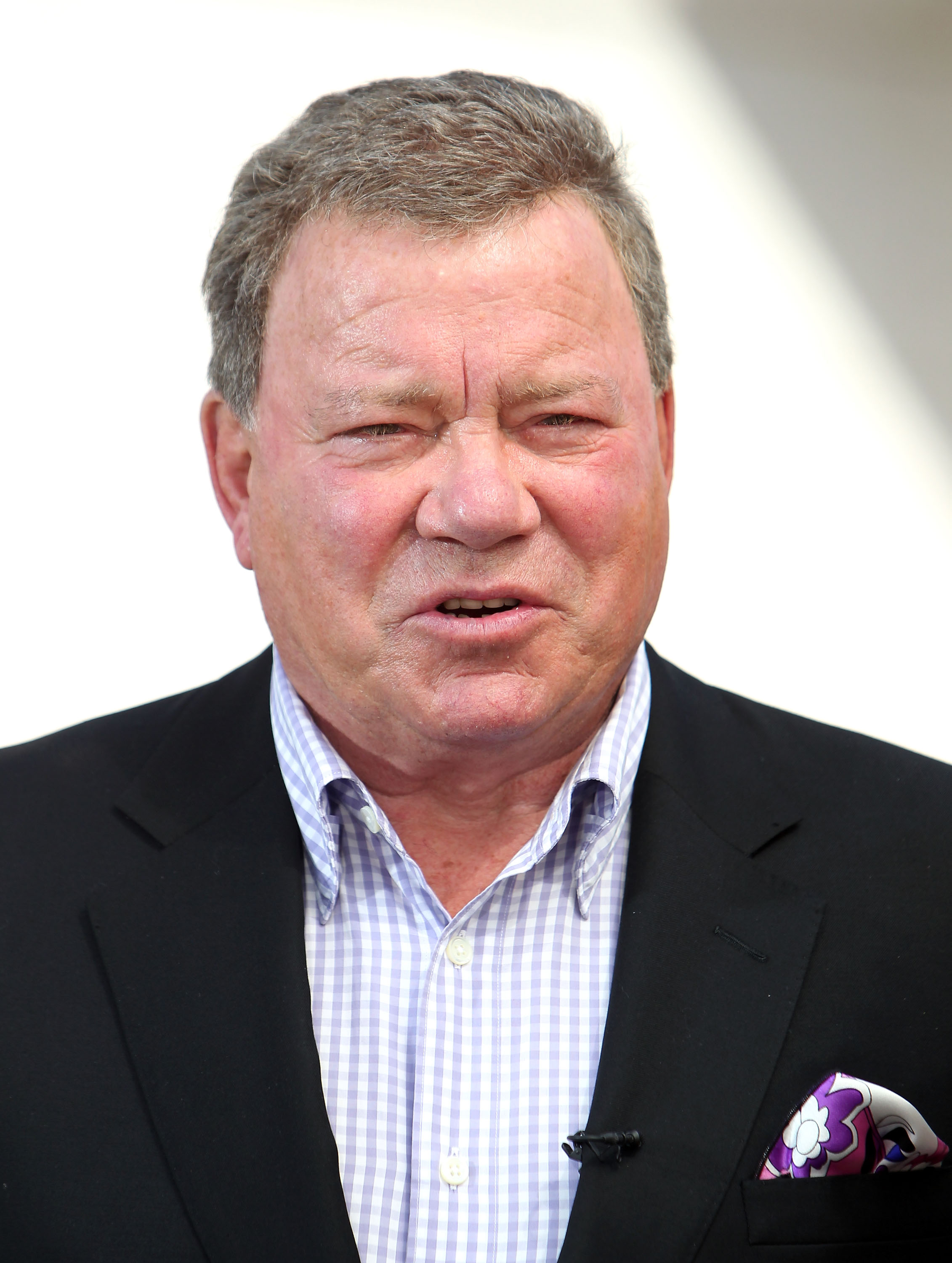 William Shatner appears on "EXTRA" at Westfield Century City (David Buchan— Getty Images)