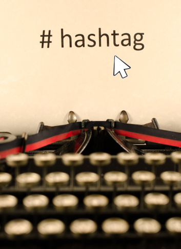 Computer hashtag (Richard Goerg—Getty Images)