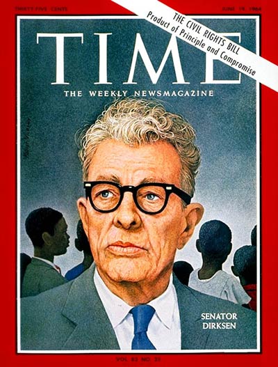 Senator Dirksen 1964 TIME Cover