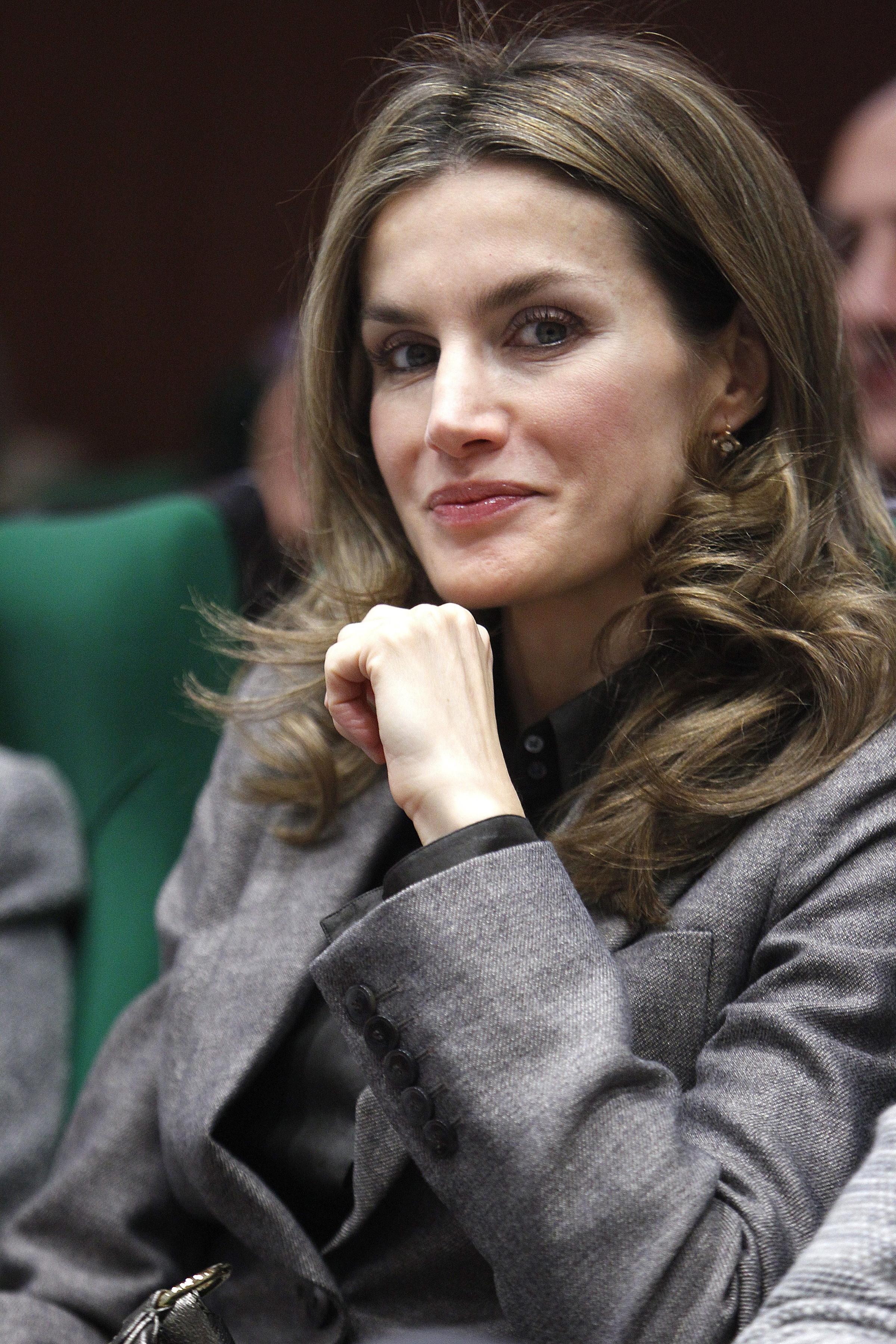 Princess Letizia of Spain Attends 'The Importance of Cancer Research' Conference