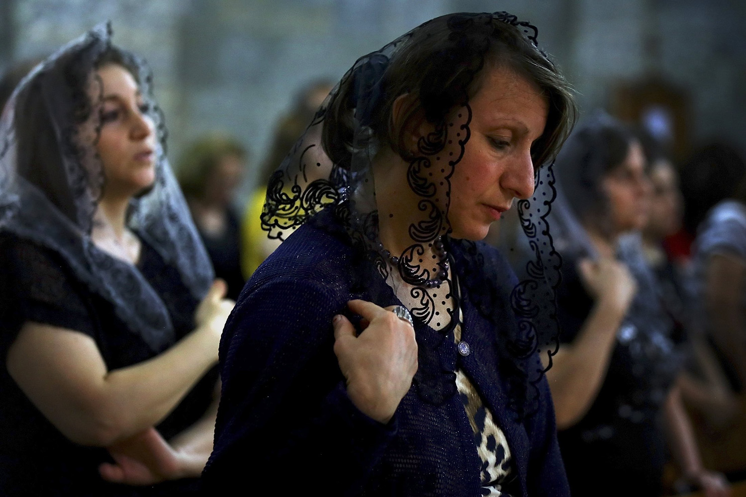 APTOPIX Mideast Iraq Fleeing Christians