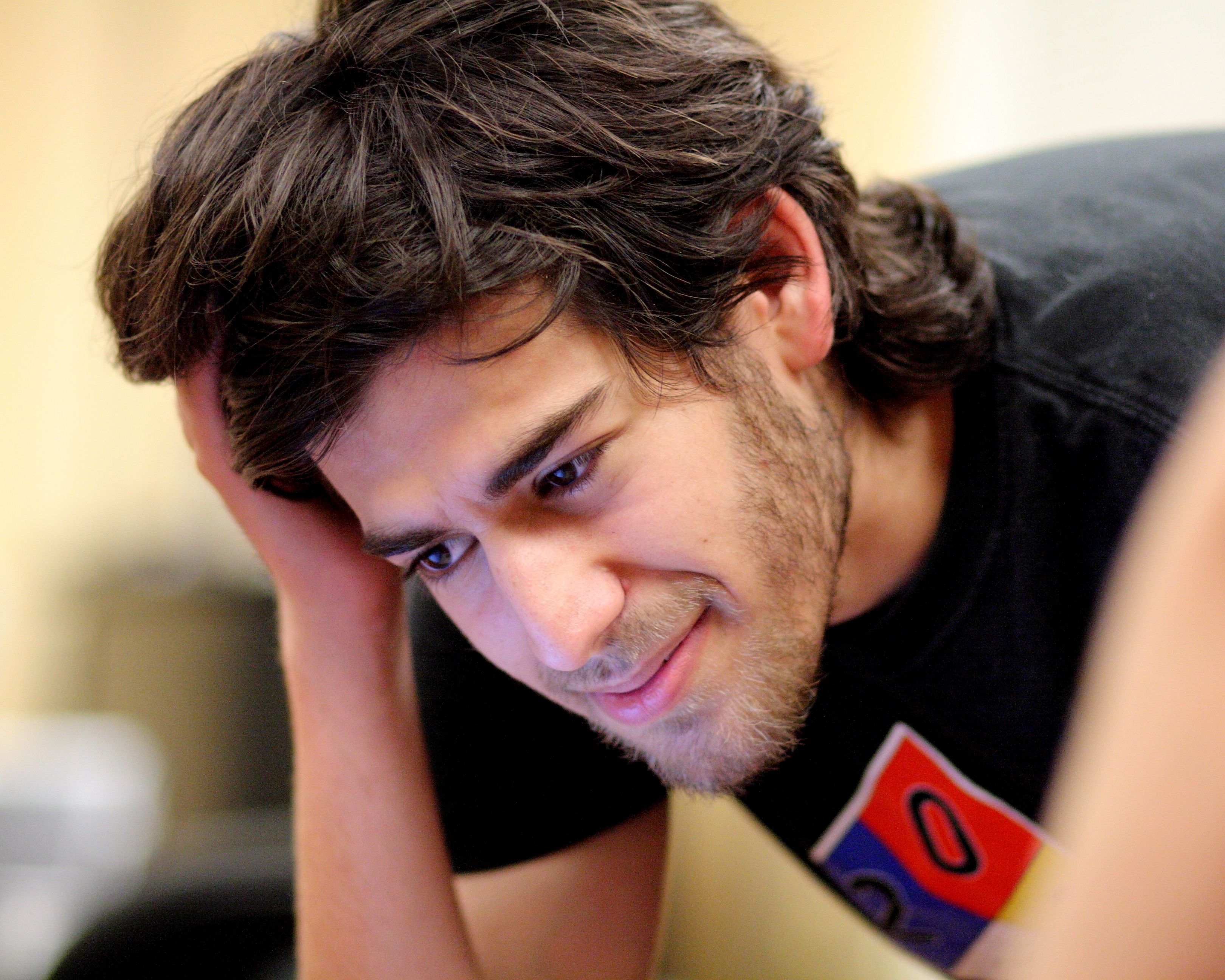 The programmer Aaron Swartz on Aug. 19, 2009. (Sage Ross—picture-alliance/dpa/A)