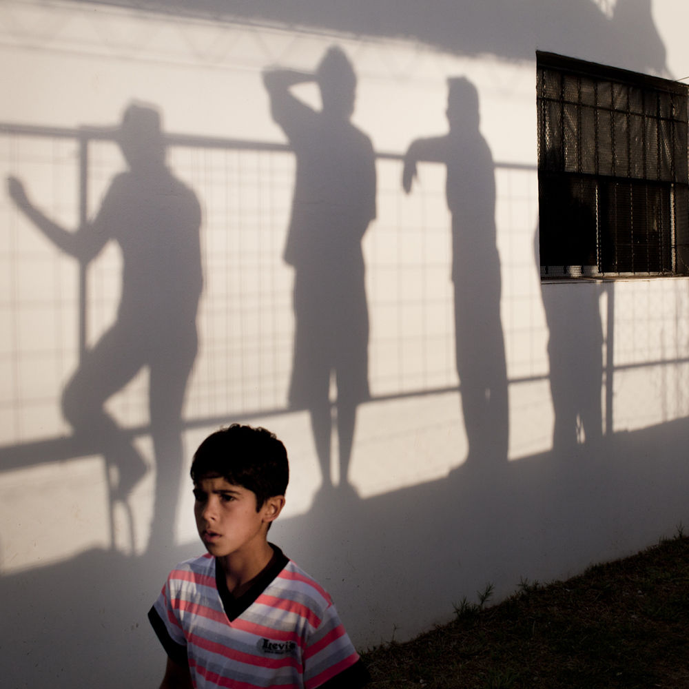 Oct. 14, 2012.  A boy walking in the small stadium of Club Mercedes, during a match from the local league. Mercedes is a small city located in the province of Buenos Aires, with 50,000 inhabitants, and each game of the local team brings 5,000 people to the stadium.
