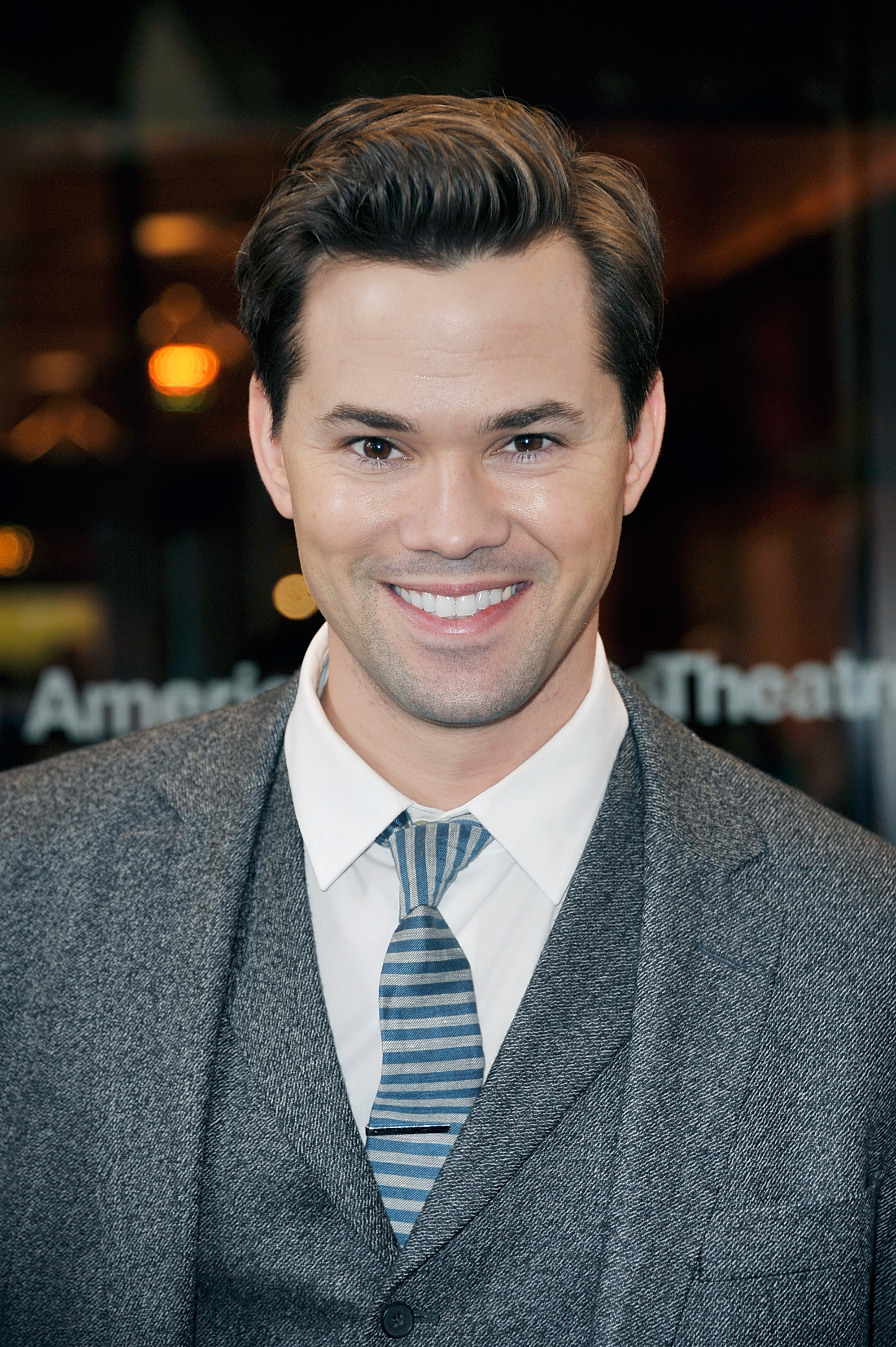 Andrew Rannells attends the "Violet" Opening Night at American Airlines Theatre on April 20, 2014 in New York City. (Chance Yeh—Getty Images)