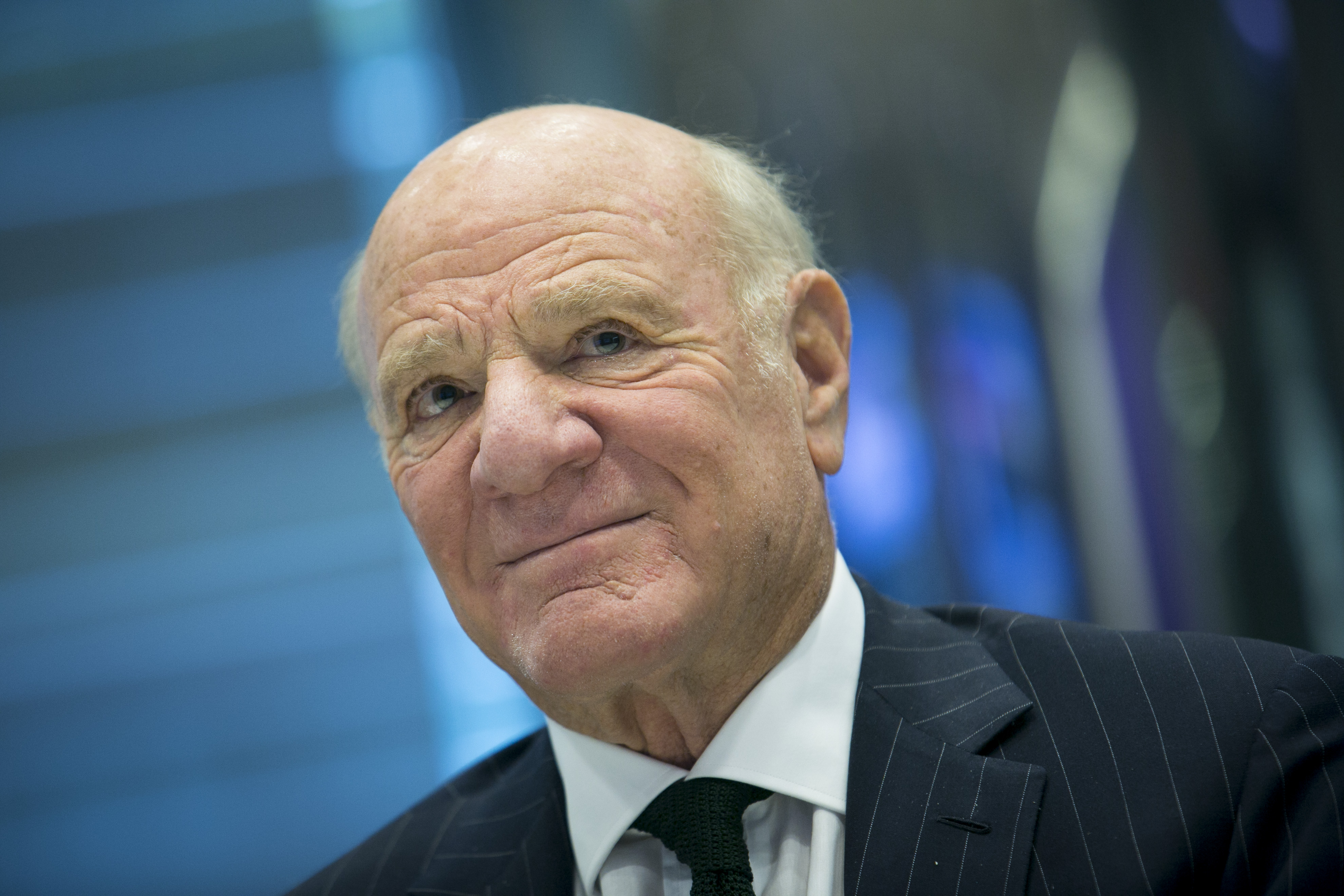 Barry Diller, chairman and chief executive officer of IAC, pauses during an interview in New York City on April 1, 2014 (Scott Eells—Bloomberg/Getty Images)